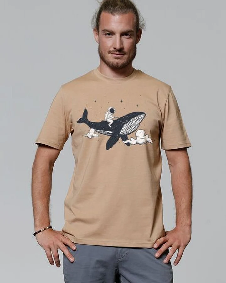 Produktseite: watapparel T-Shirt Unisex Spacewhale