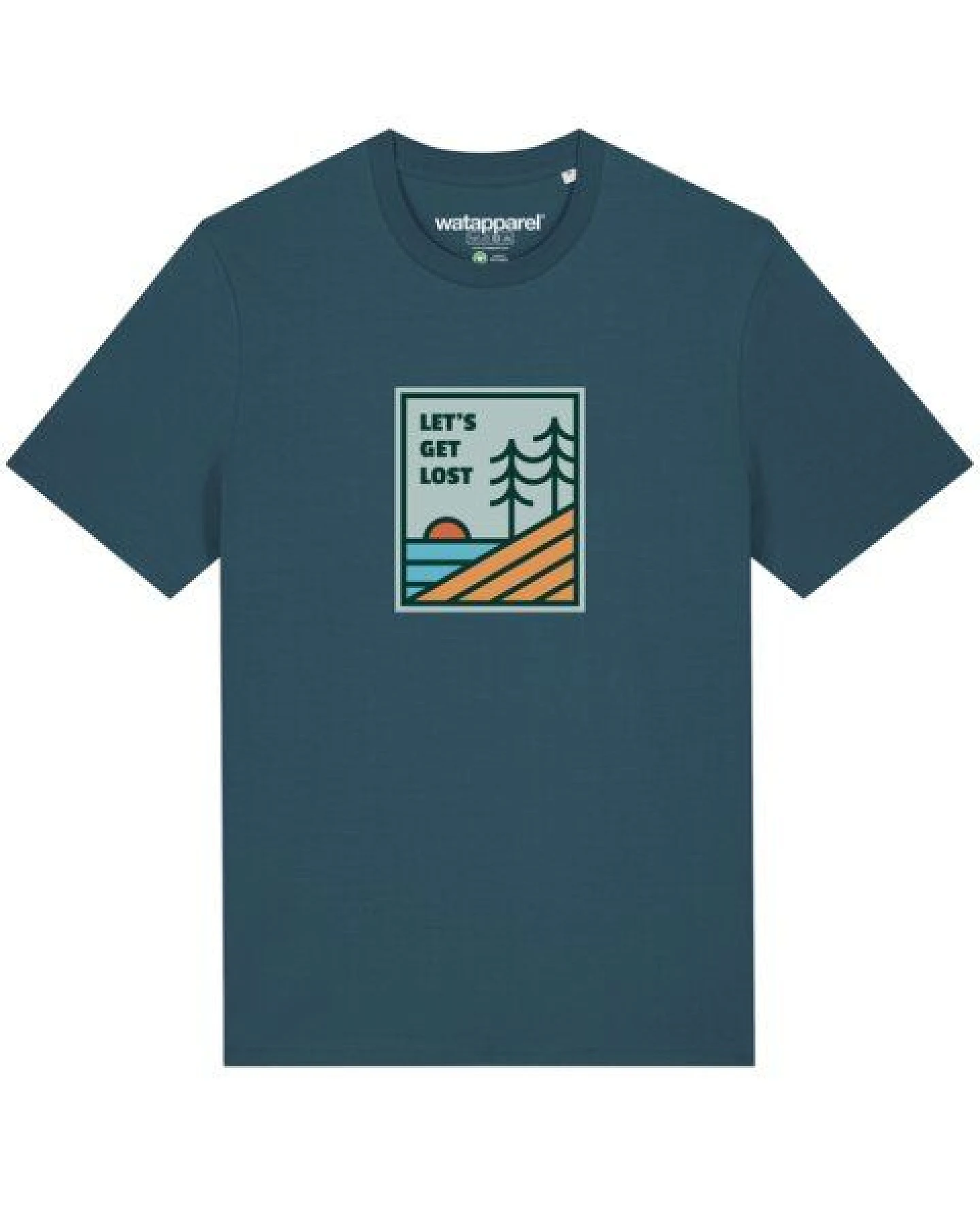 watapparel T-Shirt Unisex Let's Get Lost – Ansicht 2