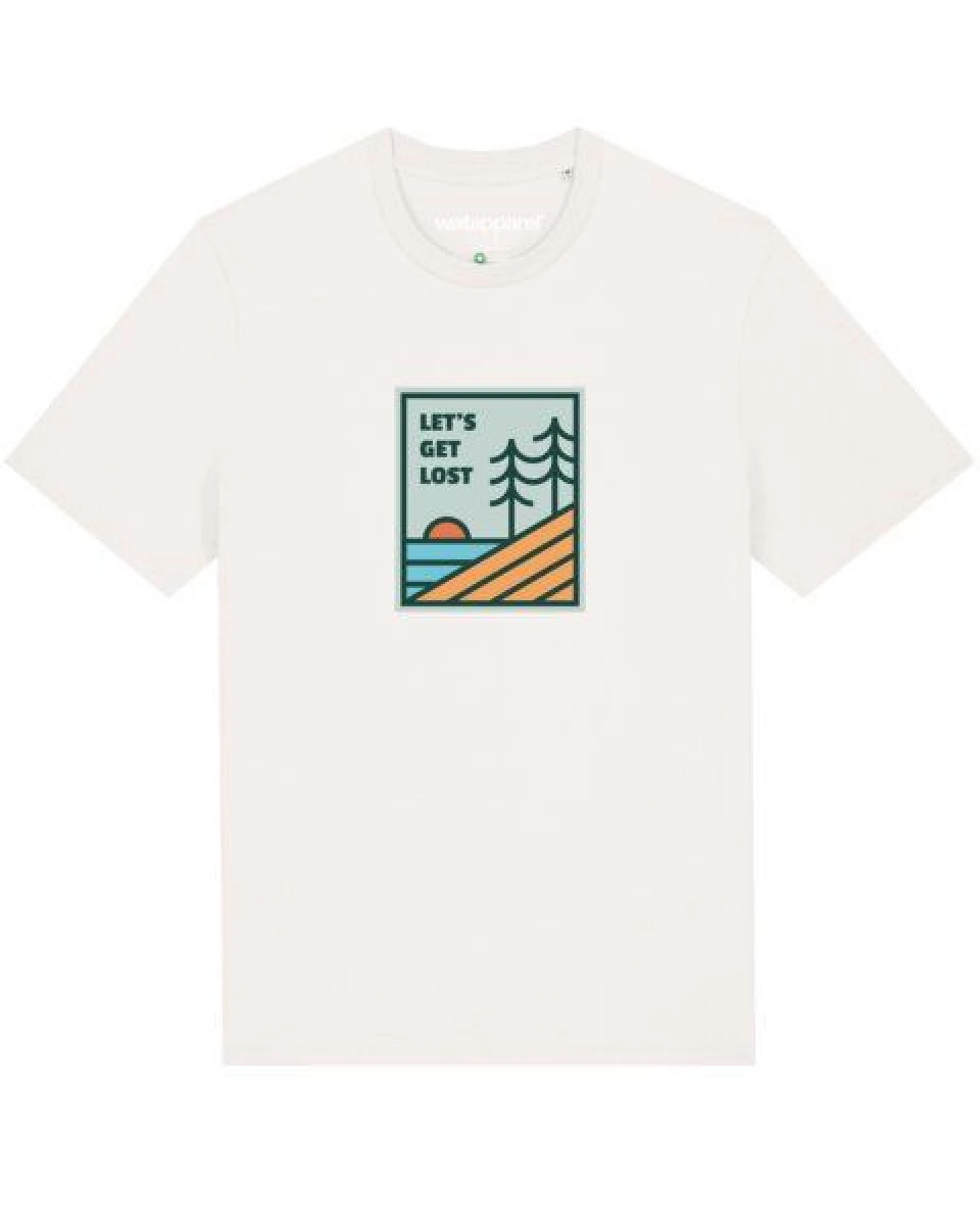 watapparel T-Shirt Unisex Let's Get Lost – Ansicht 2
