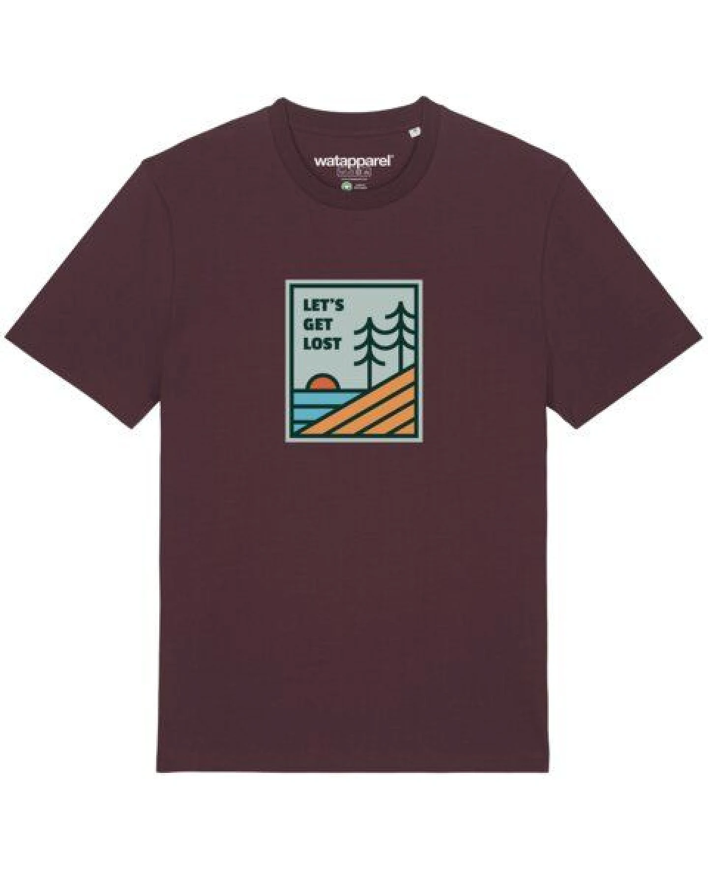 watapparel T-Shirt Unisex Let's Get Lost – Ansicht 2