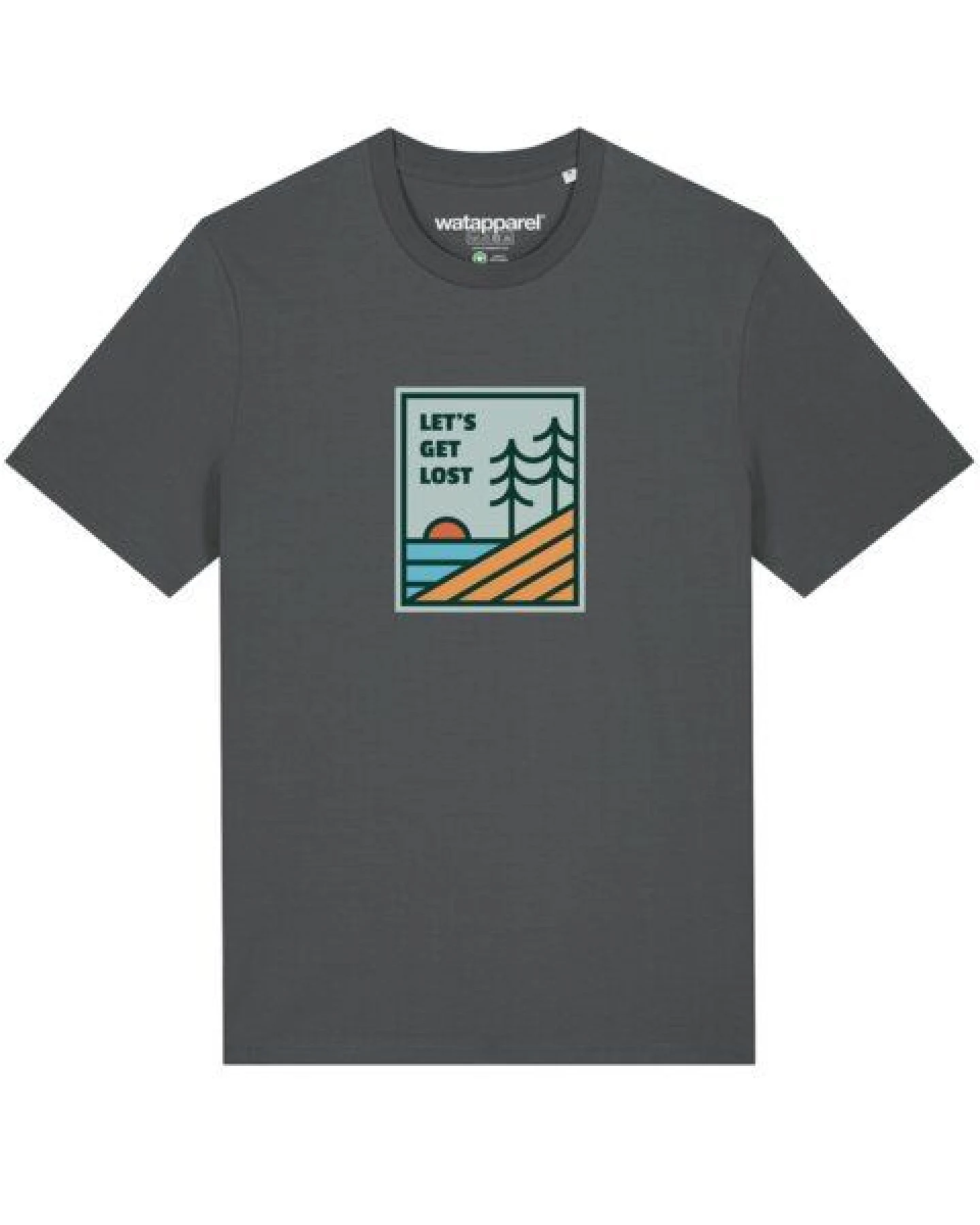 watapparel T-Shirt Unisex Let's Get Lost – Ansicht 2