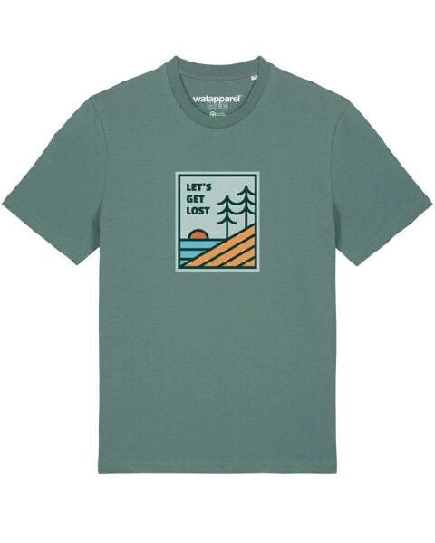 watapparel T-Shirt Unisex Let's Get Lost – Ansicht 2
