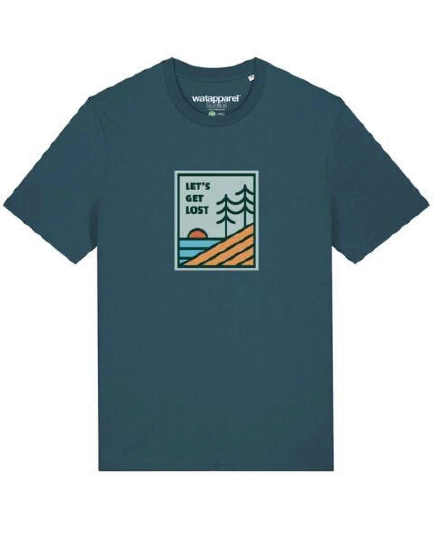 watapparel T-Shirt Unisex Let's Get Lost – Ansicht 2