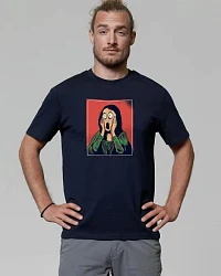 Produktseite: watapparel T-Shirt Unisex Mona Lisa Scream