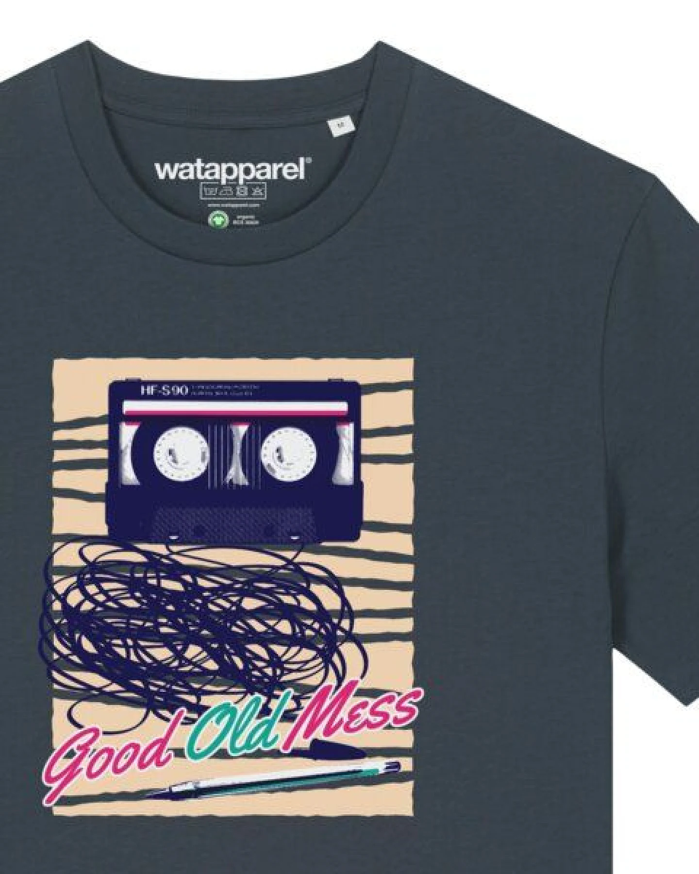 watapparel T-Shirt Unisex Good Old Mess – Ansicht 3