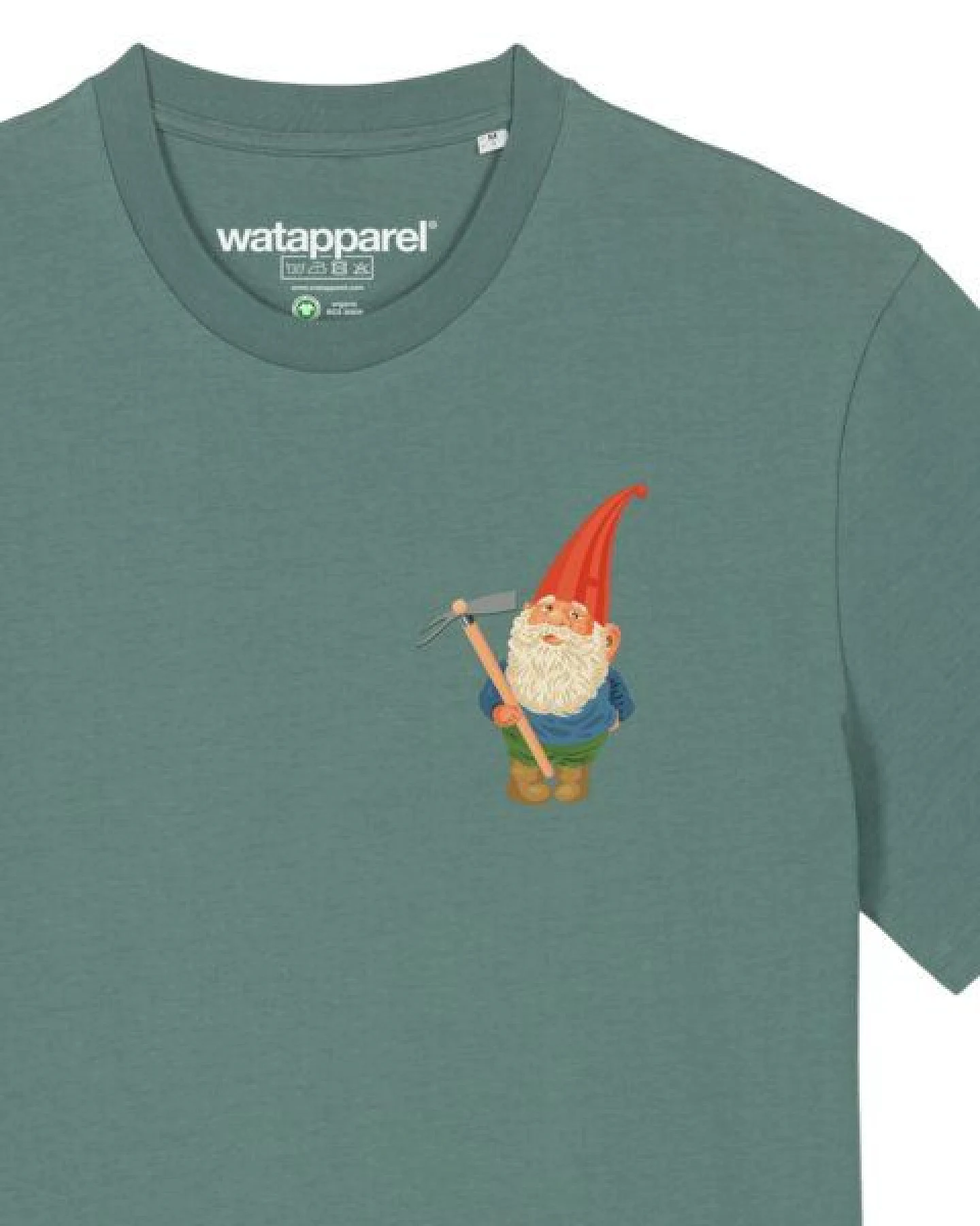 watapparel T-Shirt Unisex Gartenzwerg – Ansicht 3
