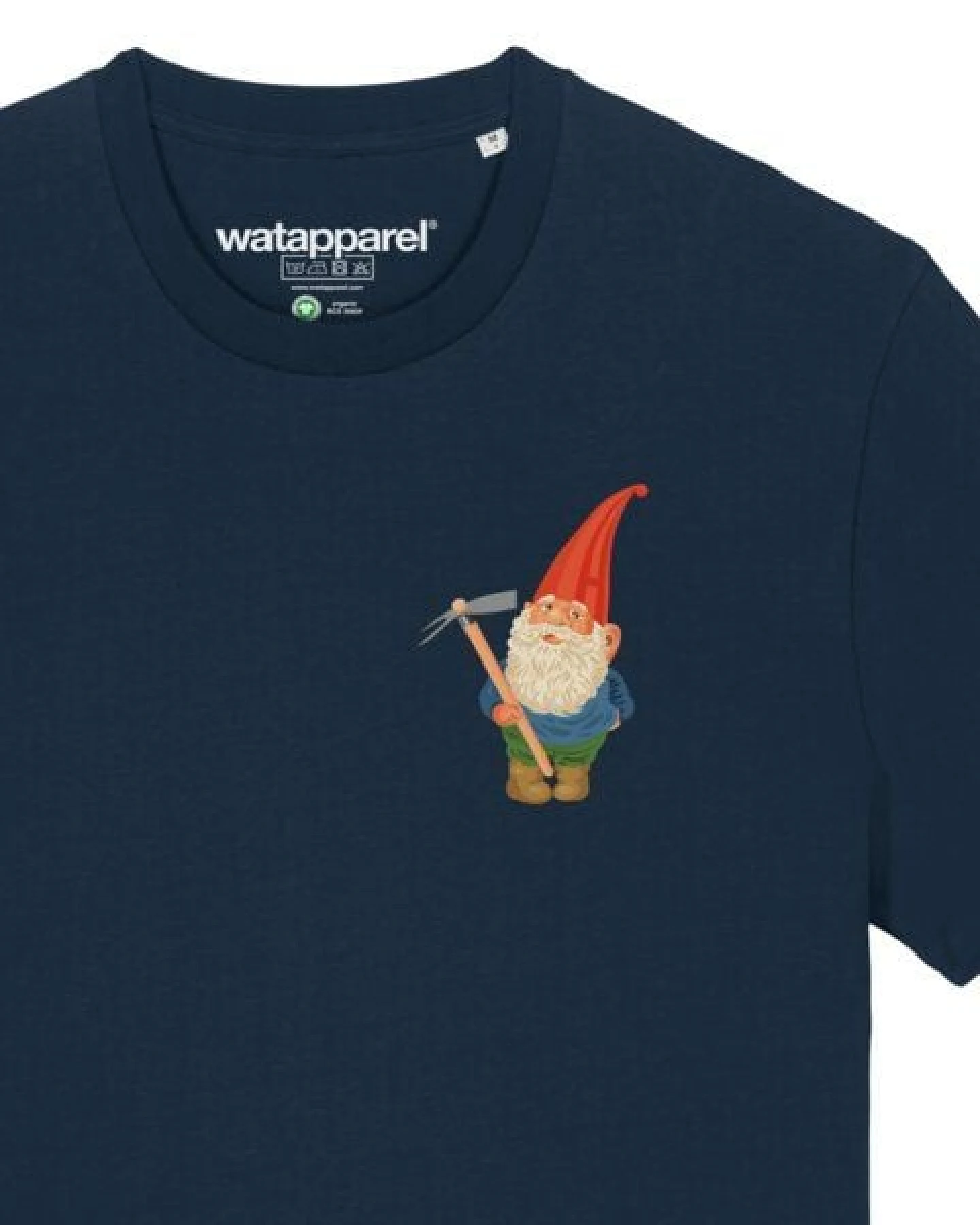 watapparel T-Shirt Unisex Gartenzwerg – Ansicht 3