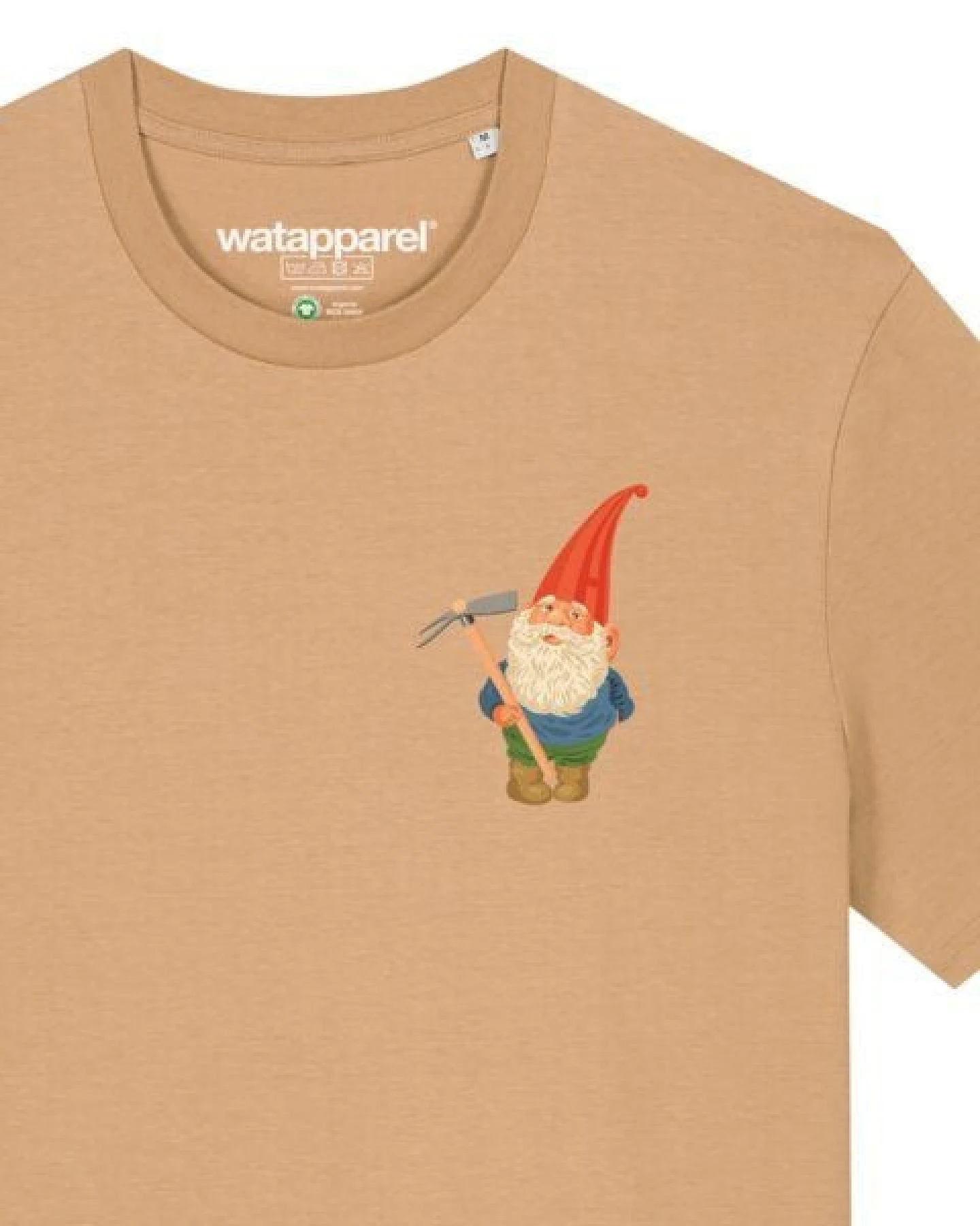watapparel T-Shirt Unisex Gartenzwerg – Ansicht 3