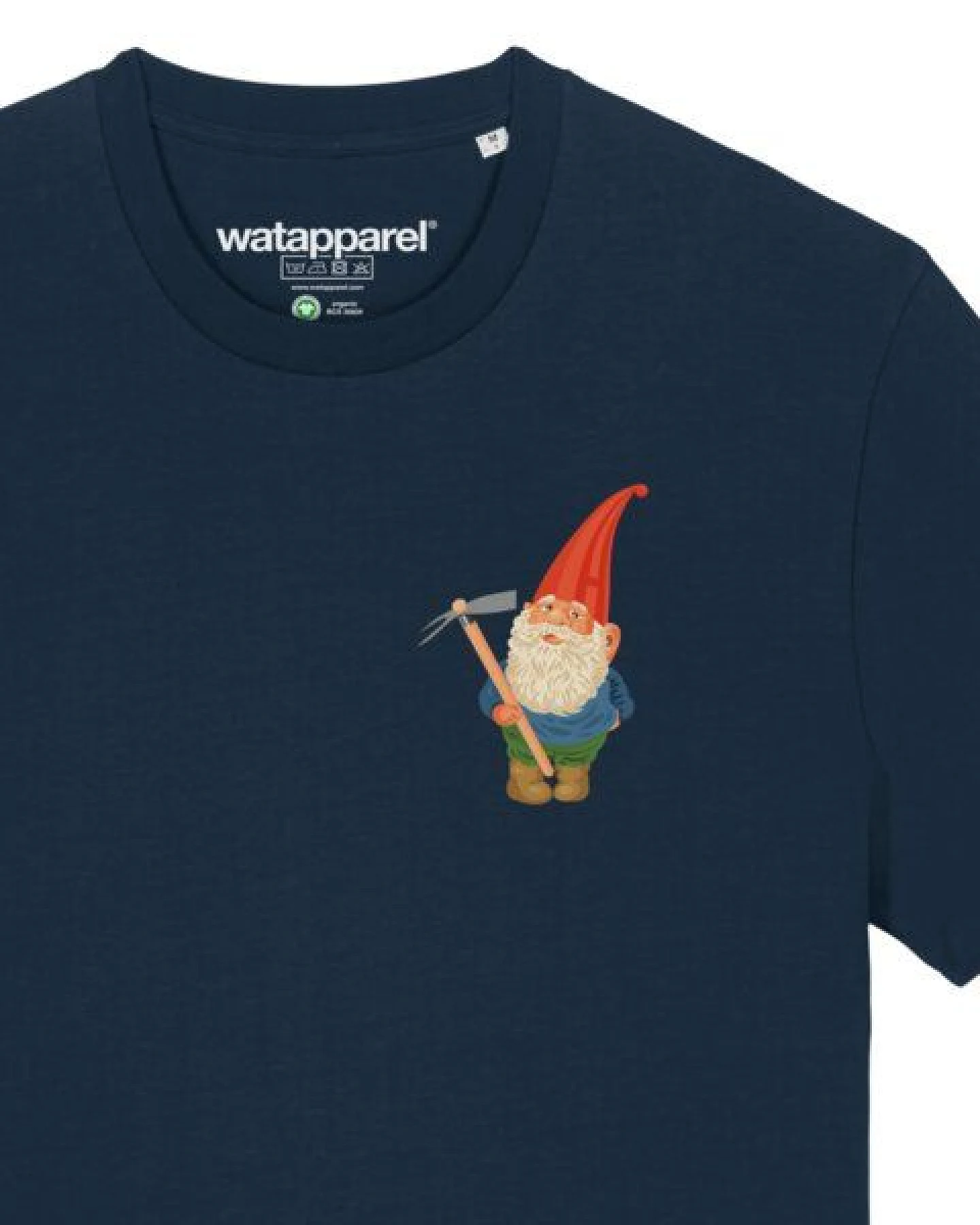 watapparel T-Shirt Unisex Gartenzwerg – Ansicht 3