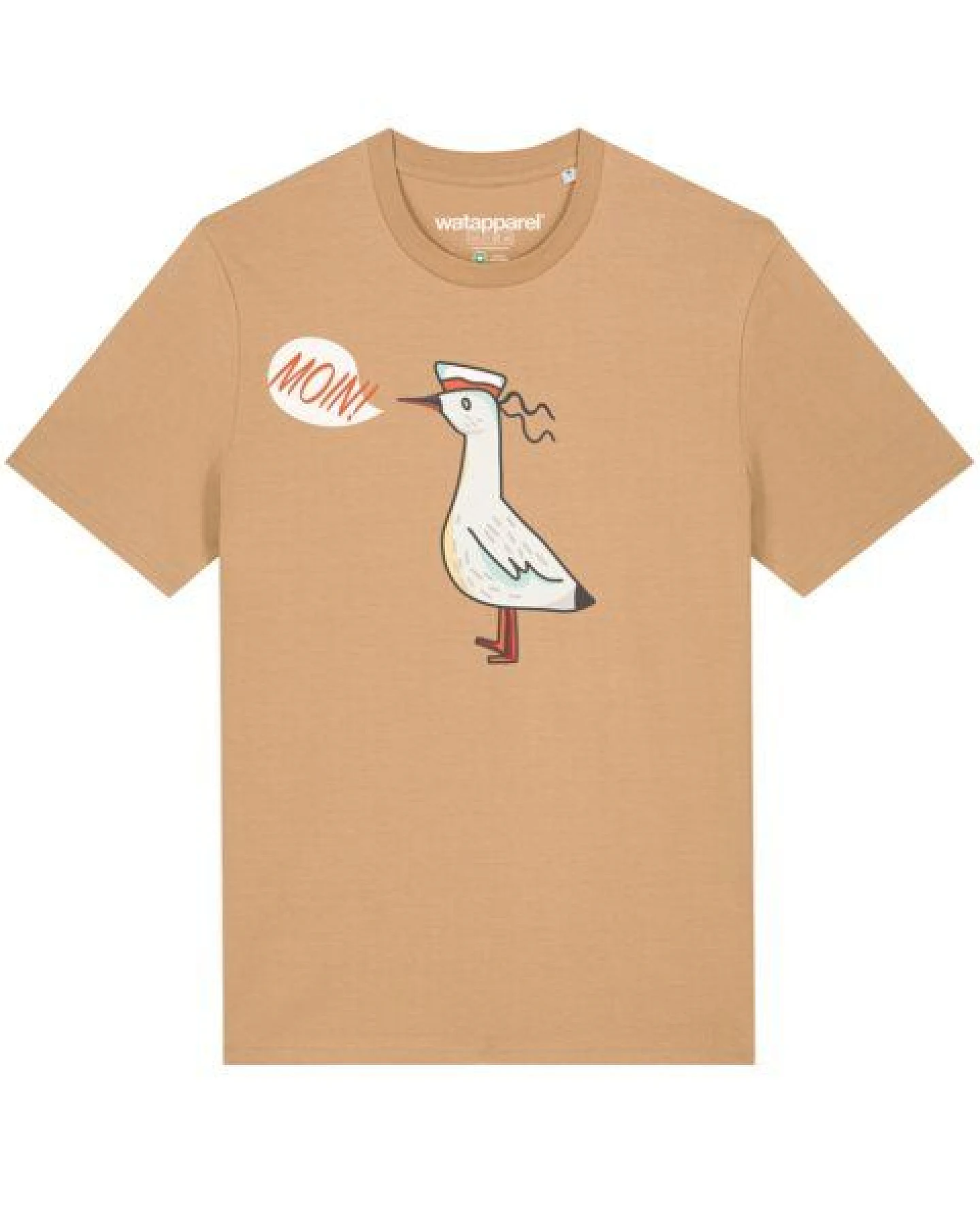 watapparel T-Shirt Unisex Moin Seagull – Ansicht 2