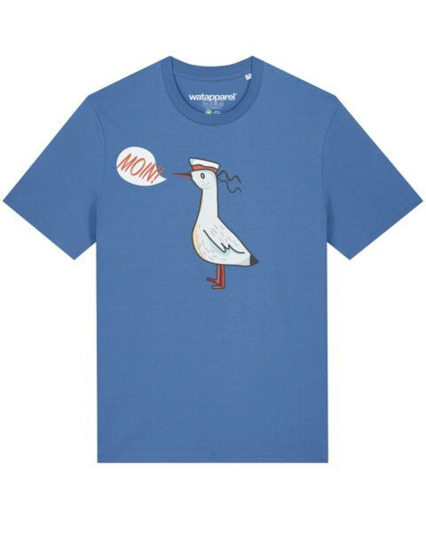 watapparel T-Shirt Unisex Moin Seagull – Ansicht 2