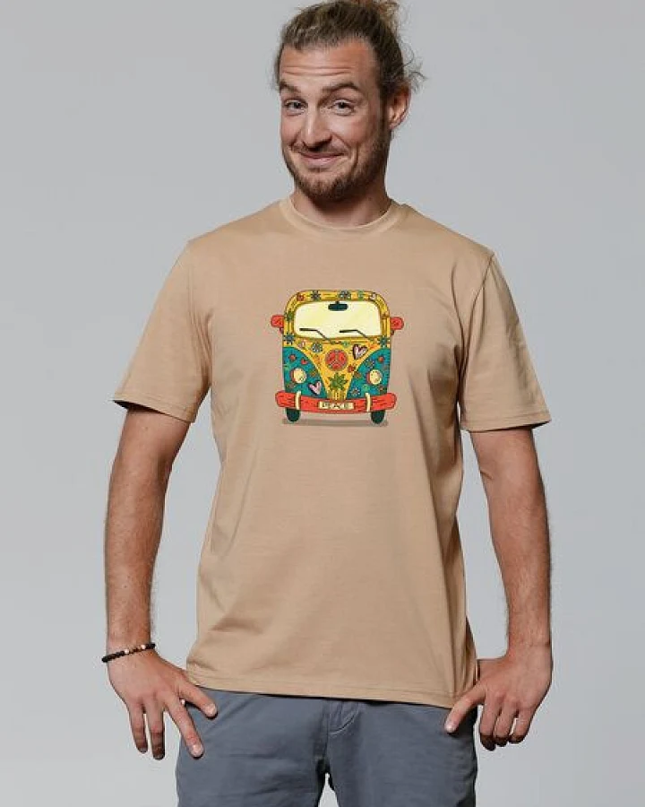 Produktseite: watapparel T-Shirt Unisex Hippies Bus