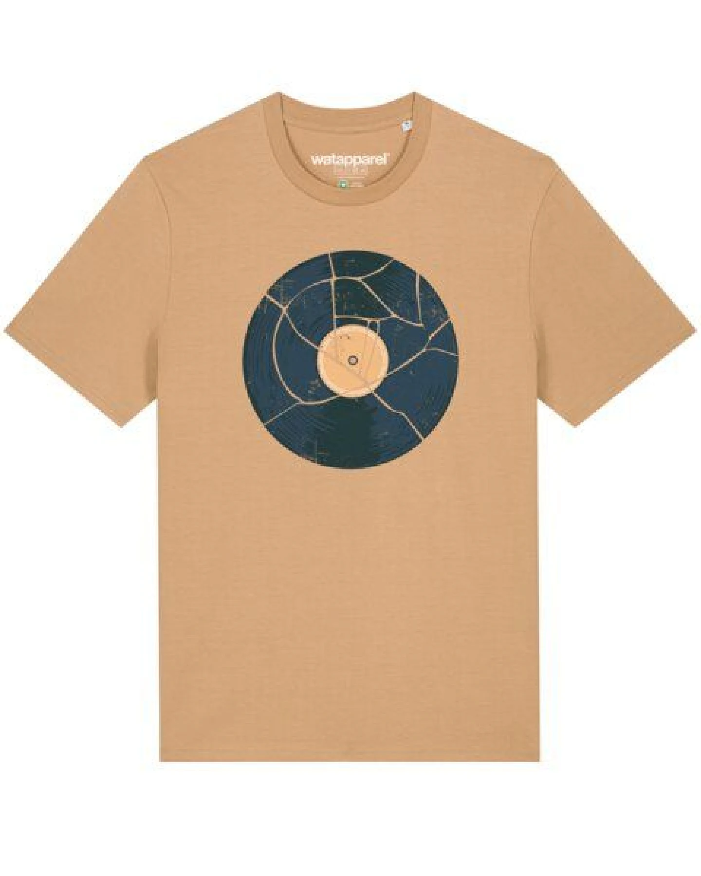 watapparel T-Shirt Unisex Broken Vinyl – Ansicht 2