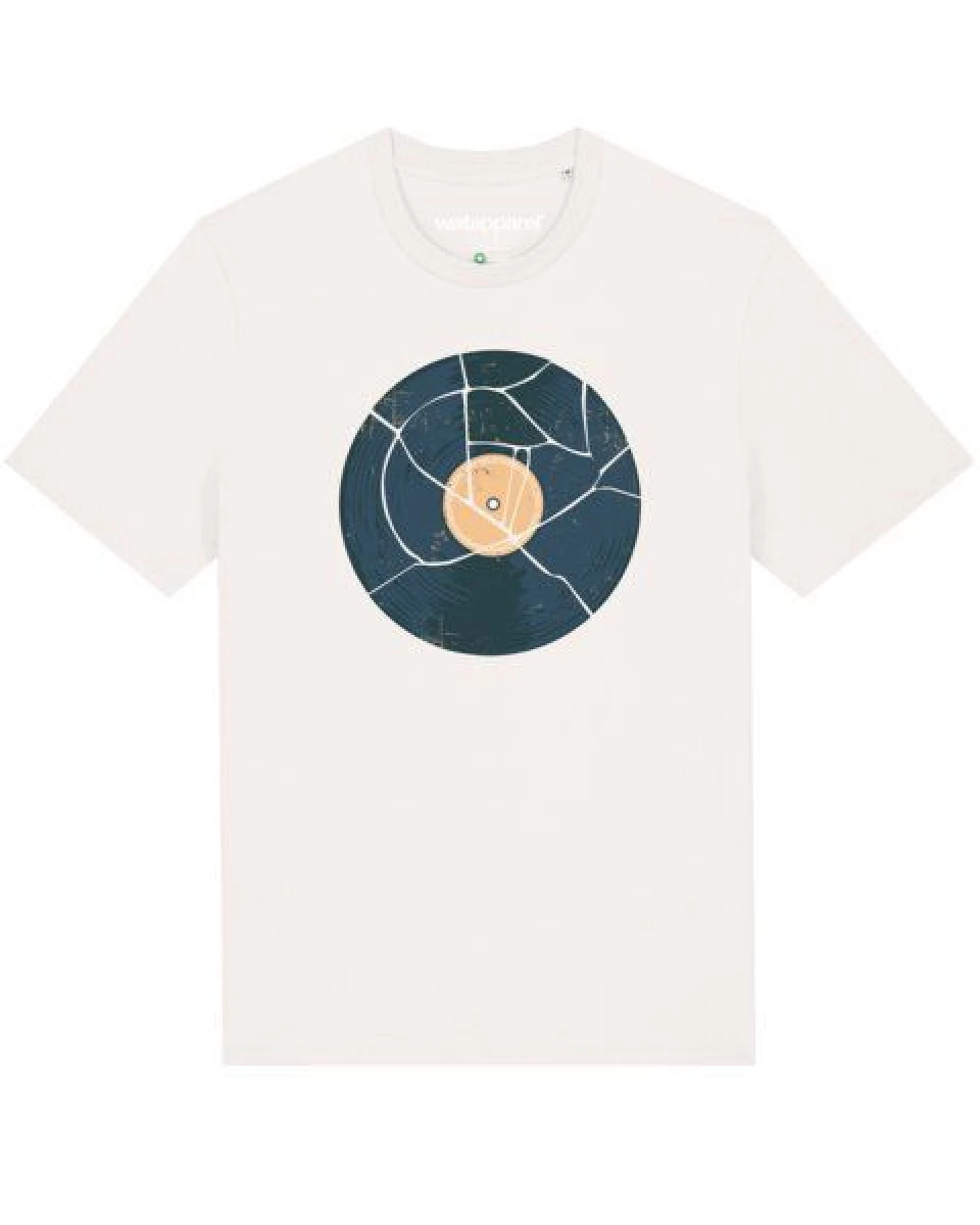 watapparel T-Shirt Unisex Broken Vinyl – Ansicht 2