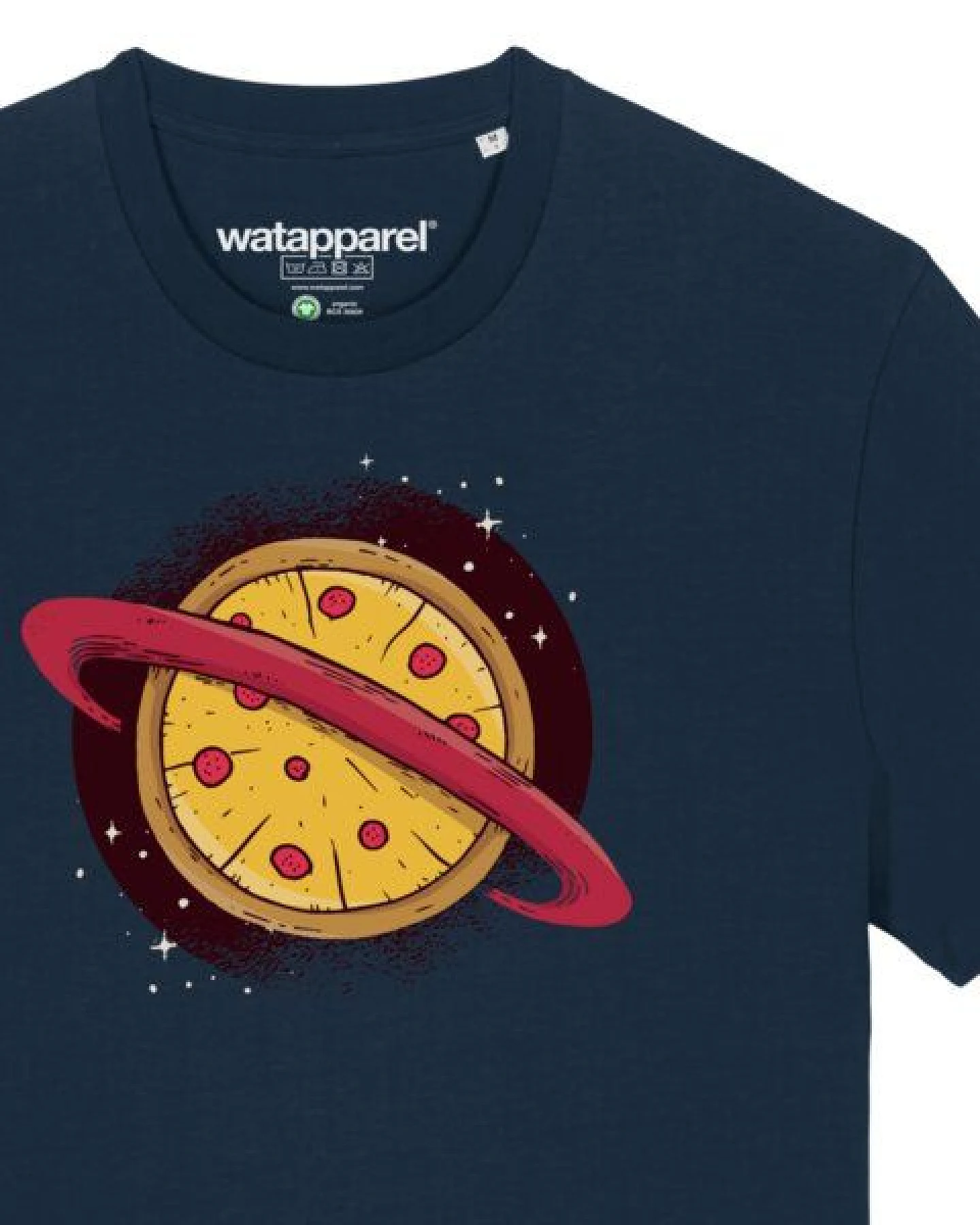 watapparel T-Shirt Unisex Pizza Planet – Ansicht 3