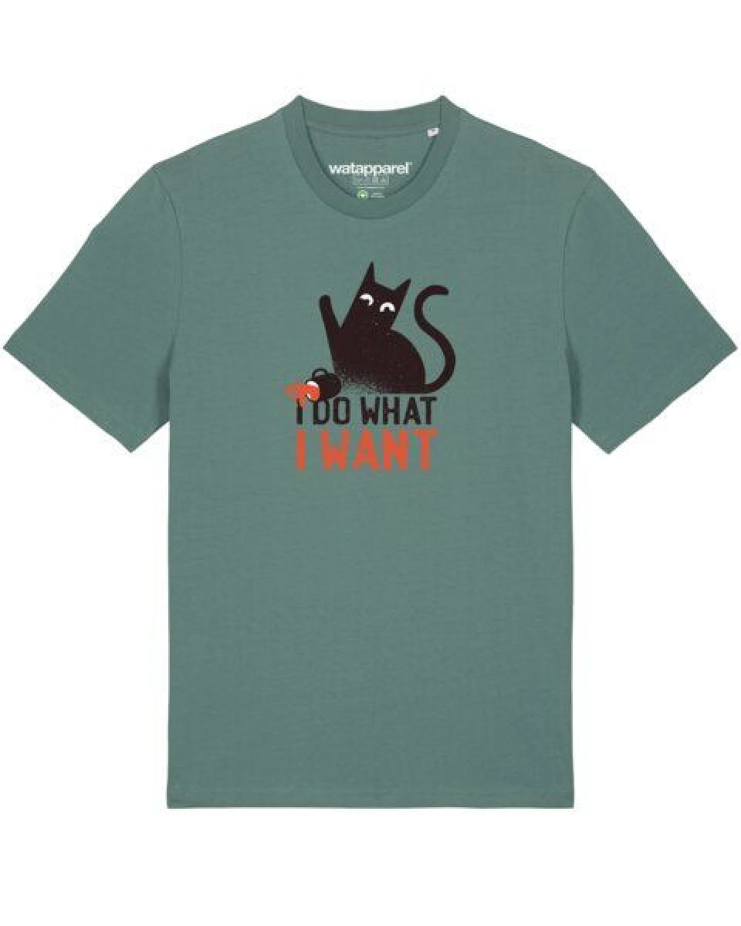 watapparel T-Shirt Unisex Cat – Ansicht 2
