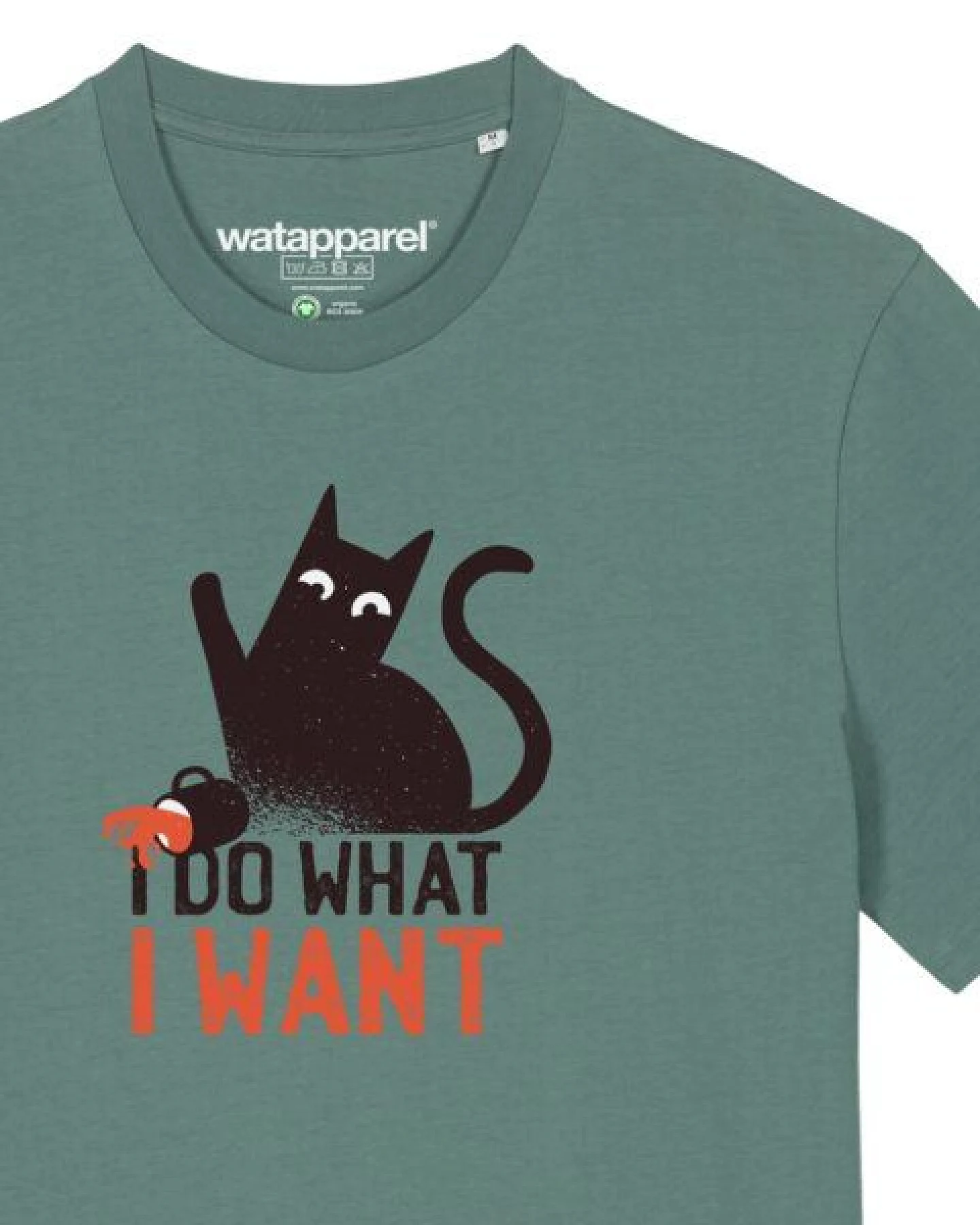 watapparel T-Shirt Unisex Cat – Ansicht 3