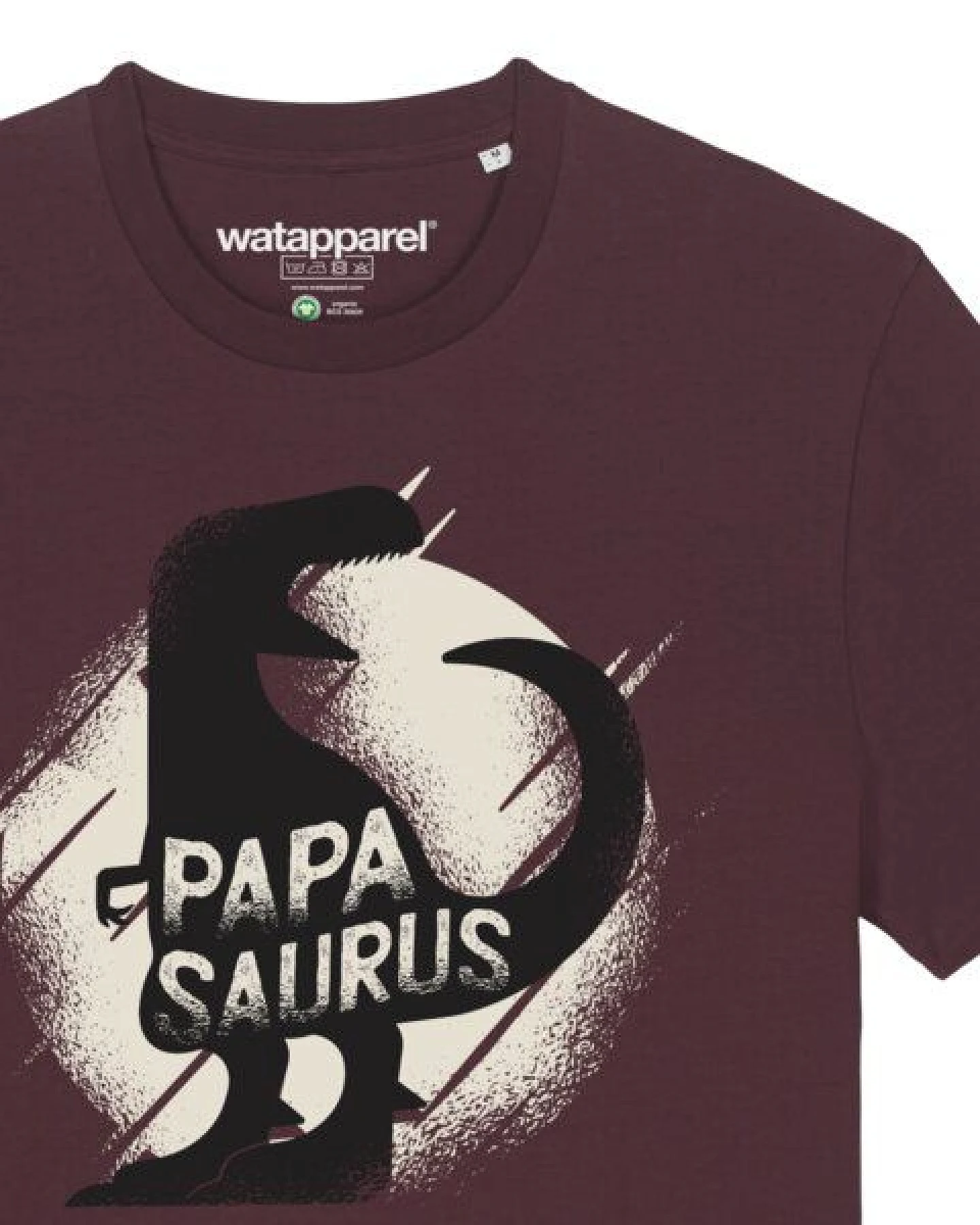 watapparel T-Shirt Unisex Papasaurus – Ansicht 3