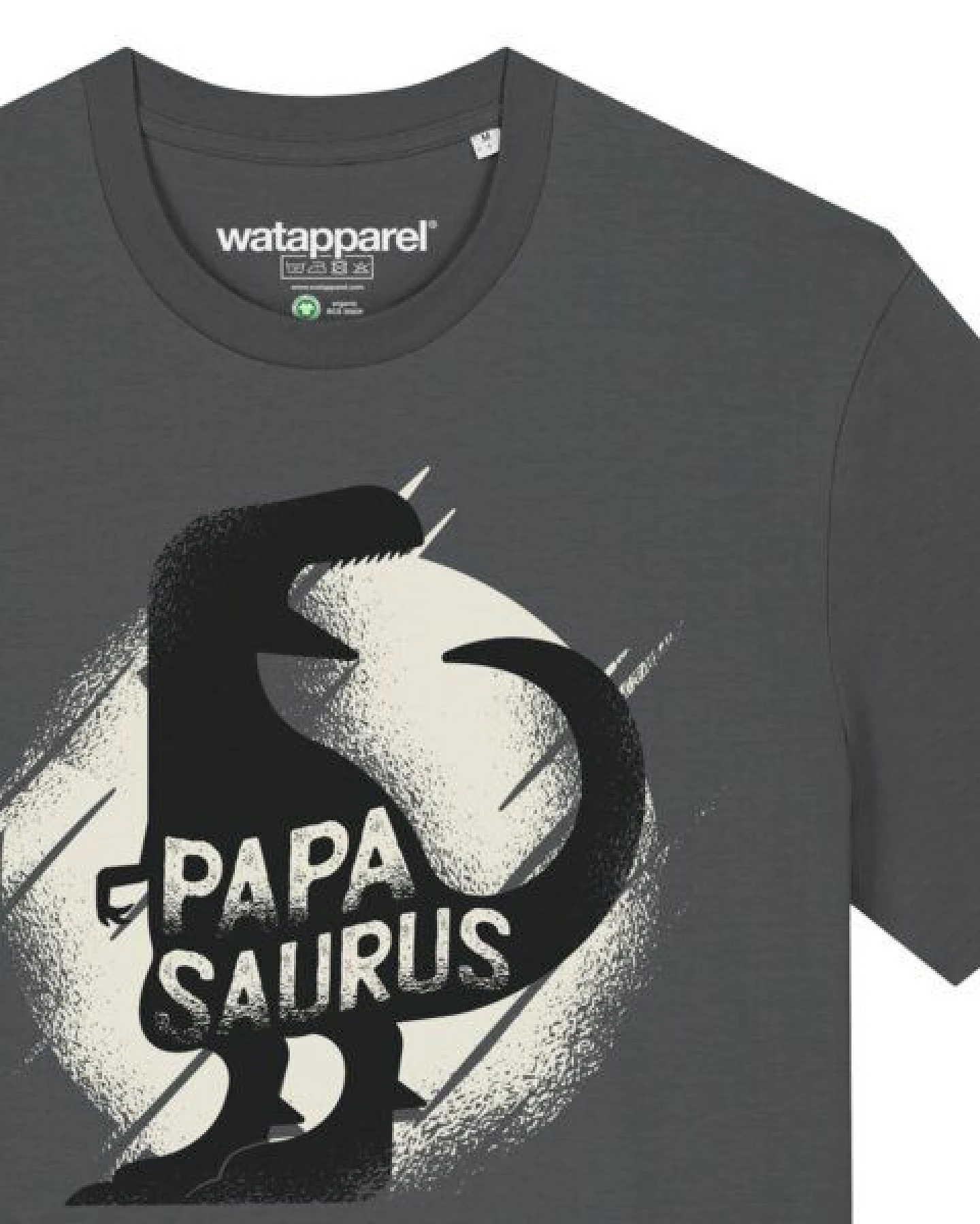 watapparel T-Shirt Unisex Papasaurus – Ansicht 3