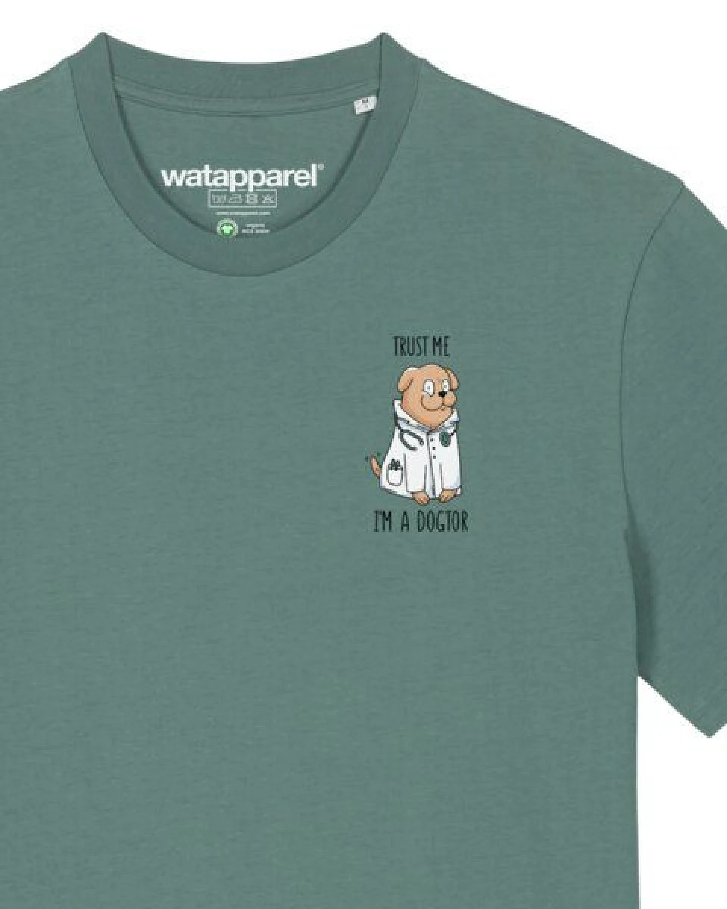 watapparel T-Shirt Unisex Dogtor – Ansicht 3