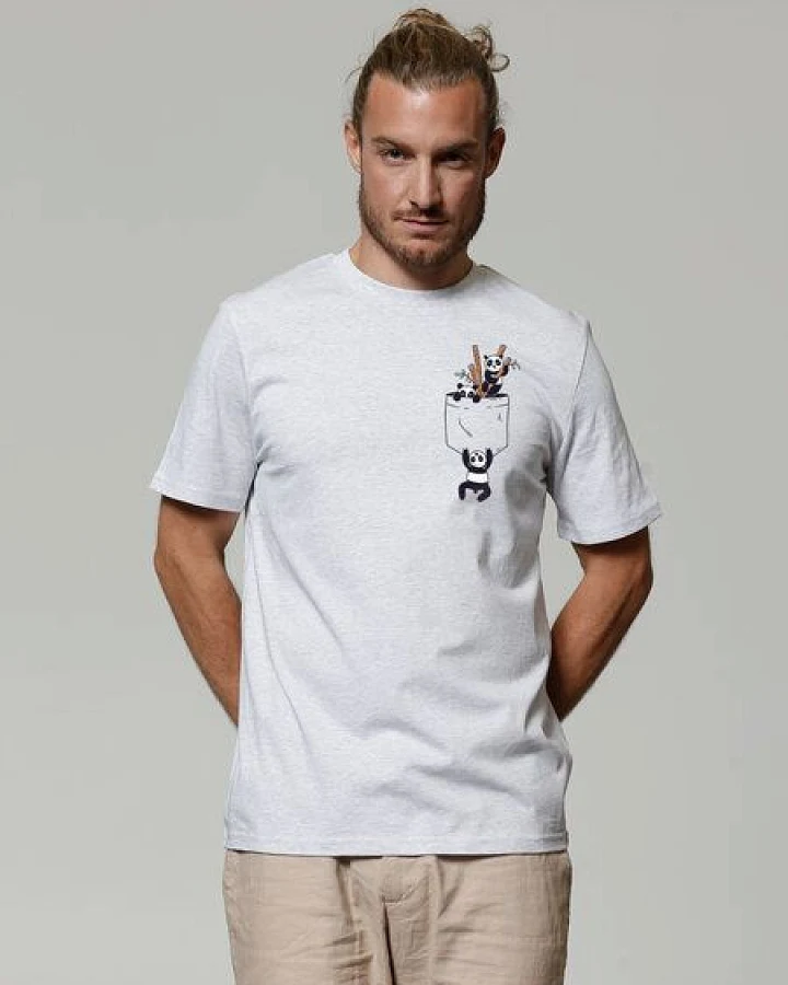 watapparel T-Shirt Unisex Pocket Pandas