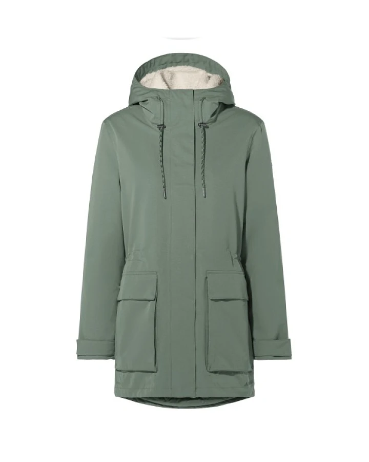 Vaude - Women's Manukau Parka III - Parka Gr 36 oliv/grün