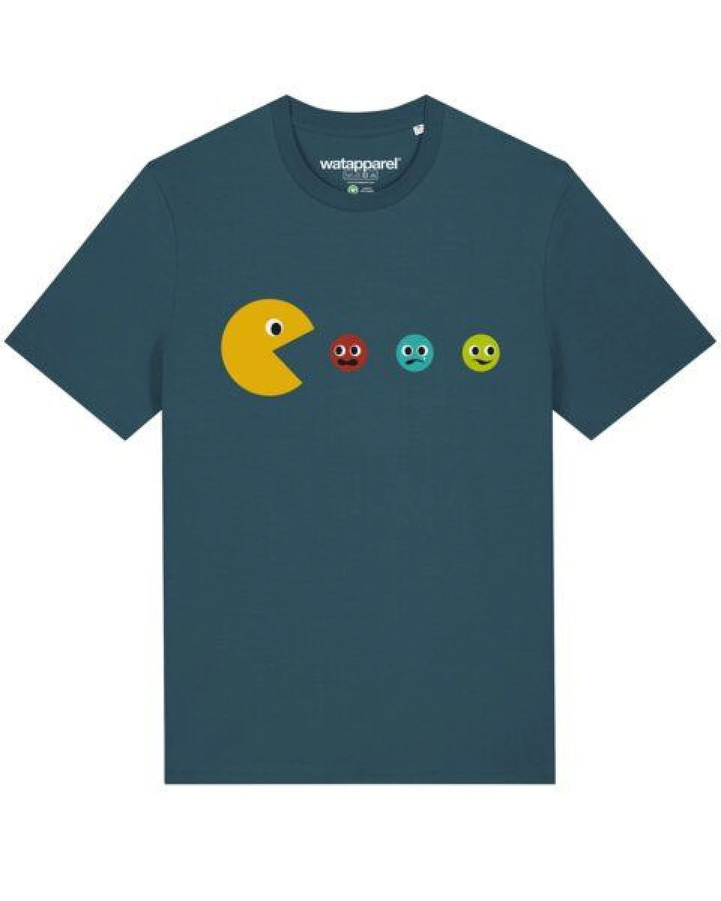 watapparel T-Shirt Unisex Pacmännchen – Ansicht 2