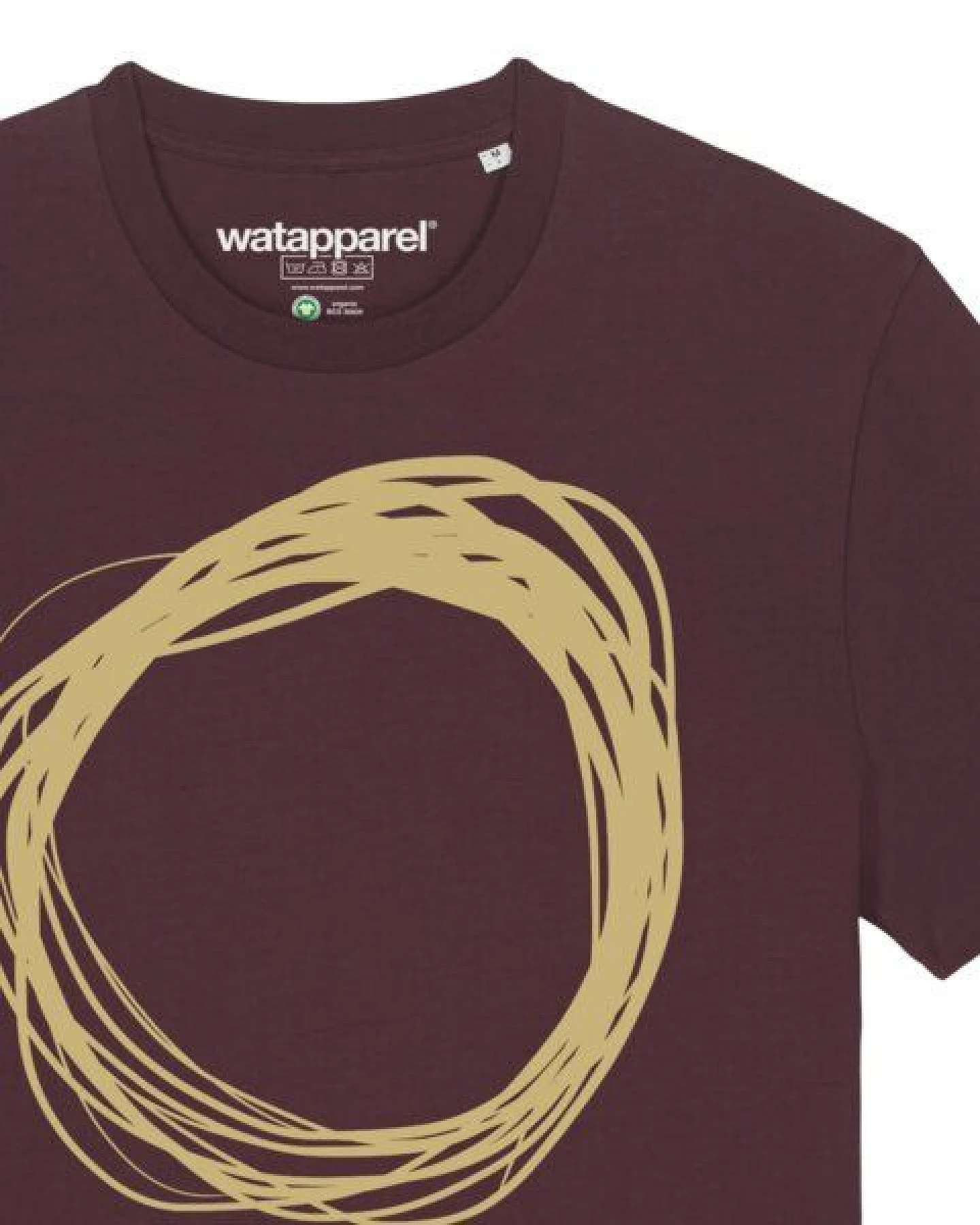 watapparel T-Shirt Unisex Kreis – Ansicht 3