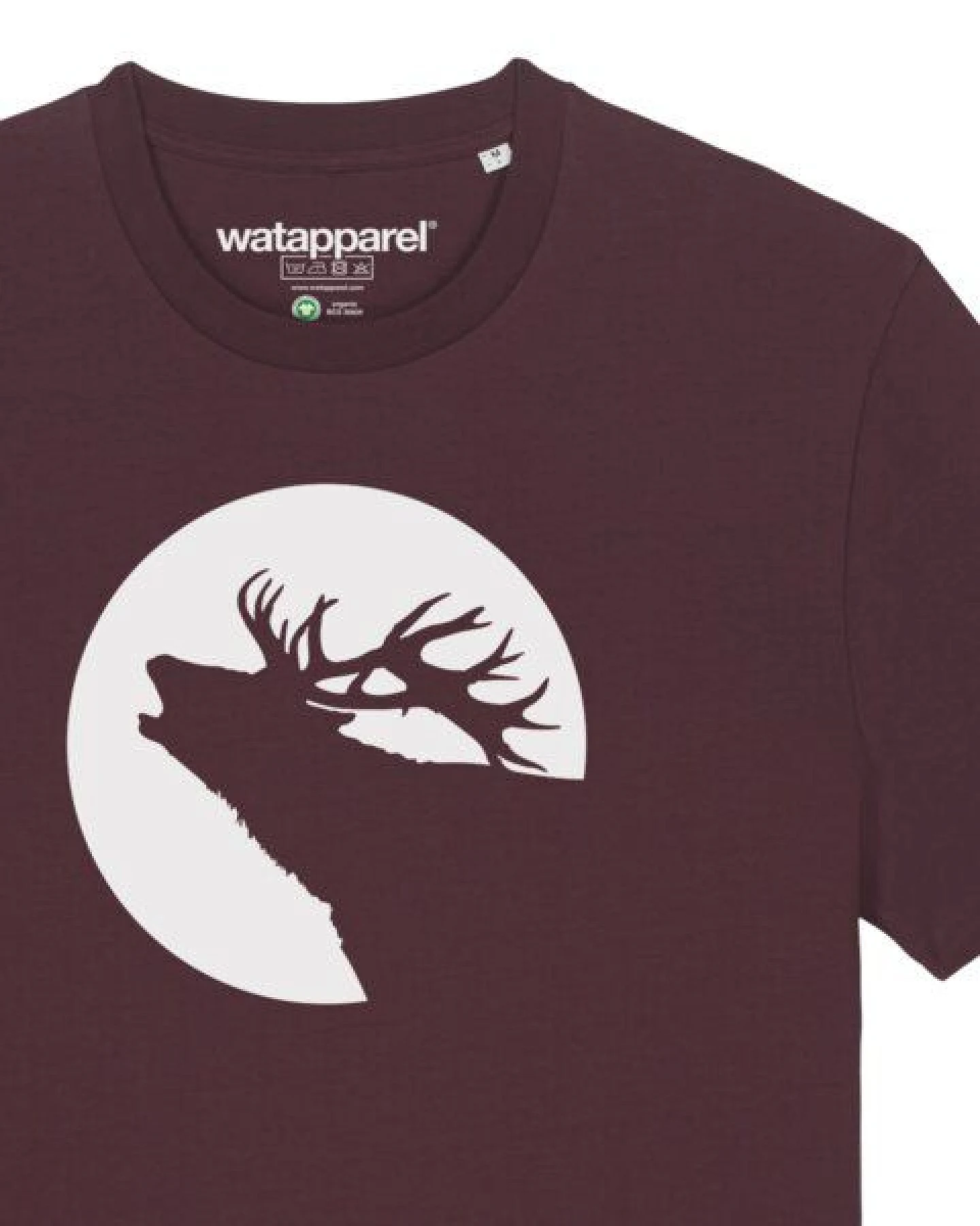watapparel T-Shirt Röhrender Hirsch – Ansicht 3