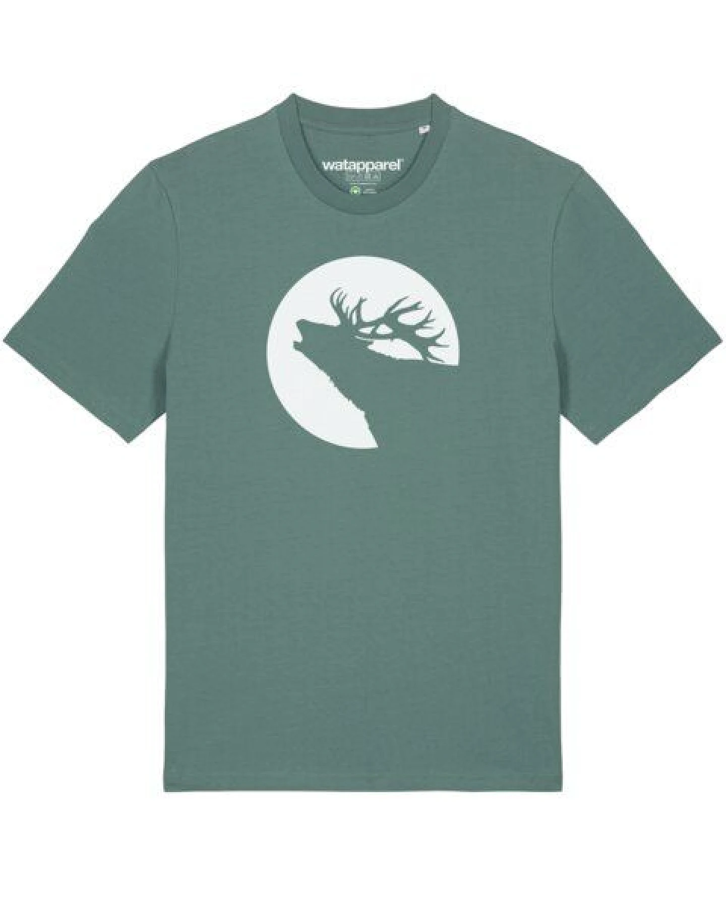 watapparel T-Shirt Röhrender Hirsch – Ansicht 2