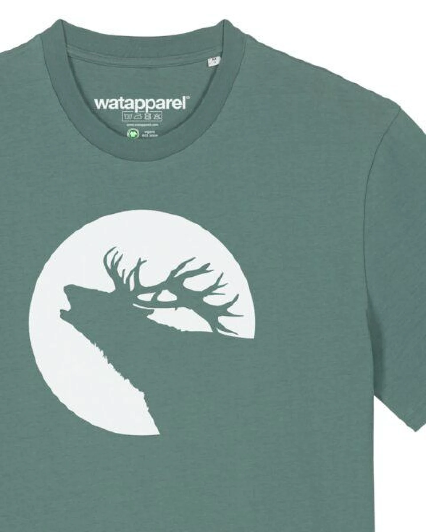 watapparel T-Shirt Röhrender Hirsch – Ansicht 3