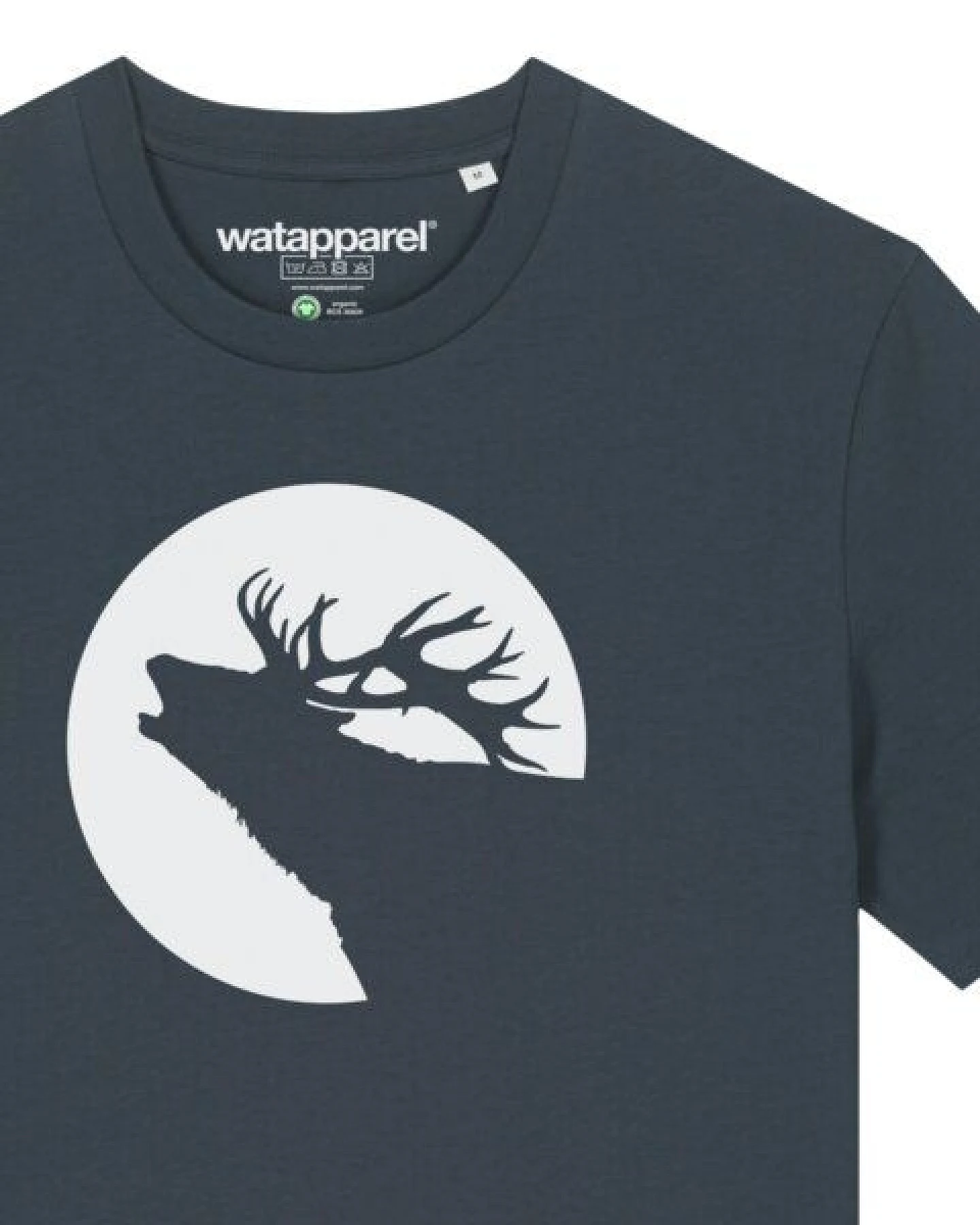 watapparel T-Shirt Röhrender Hirsch – Ansicht 3