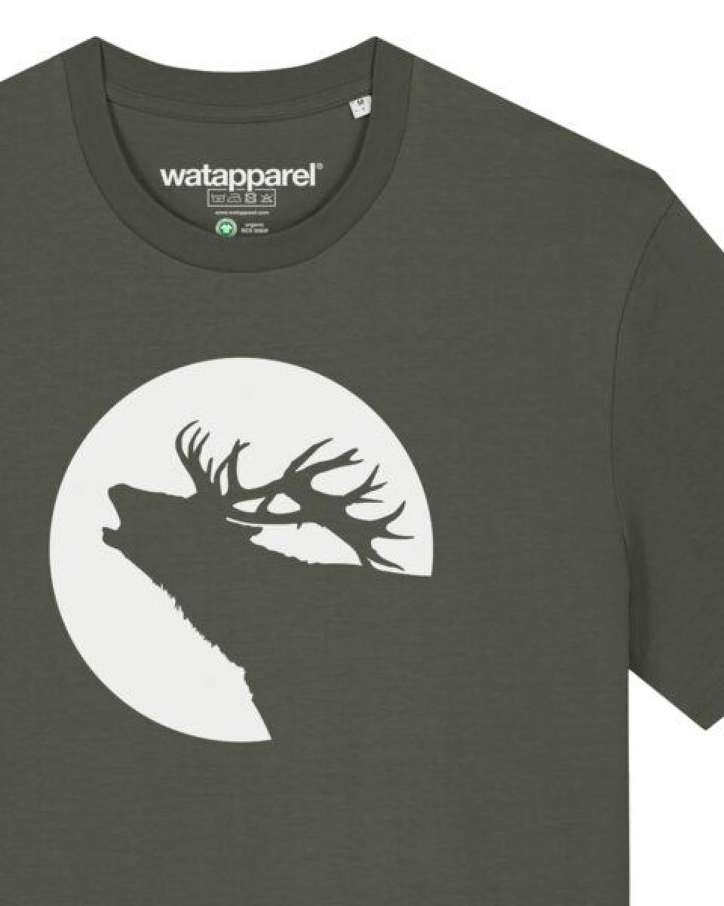 watapparel T-Shirt Röhrender Hirsch – Ansicht 3
