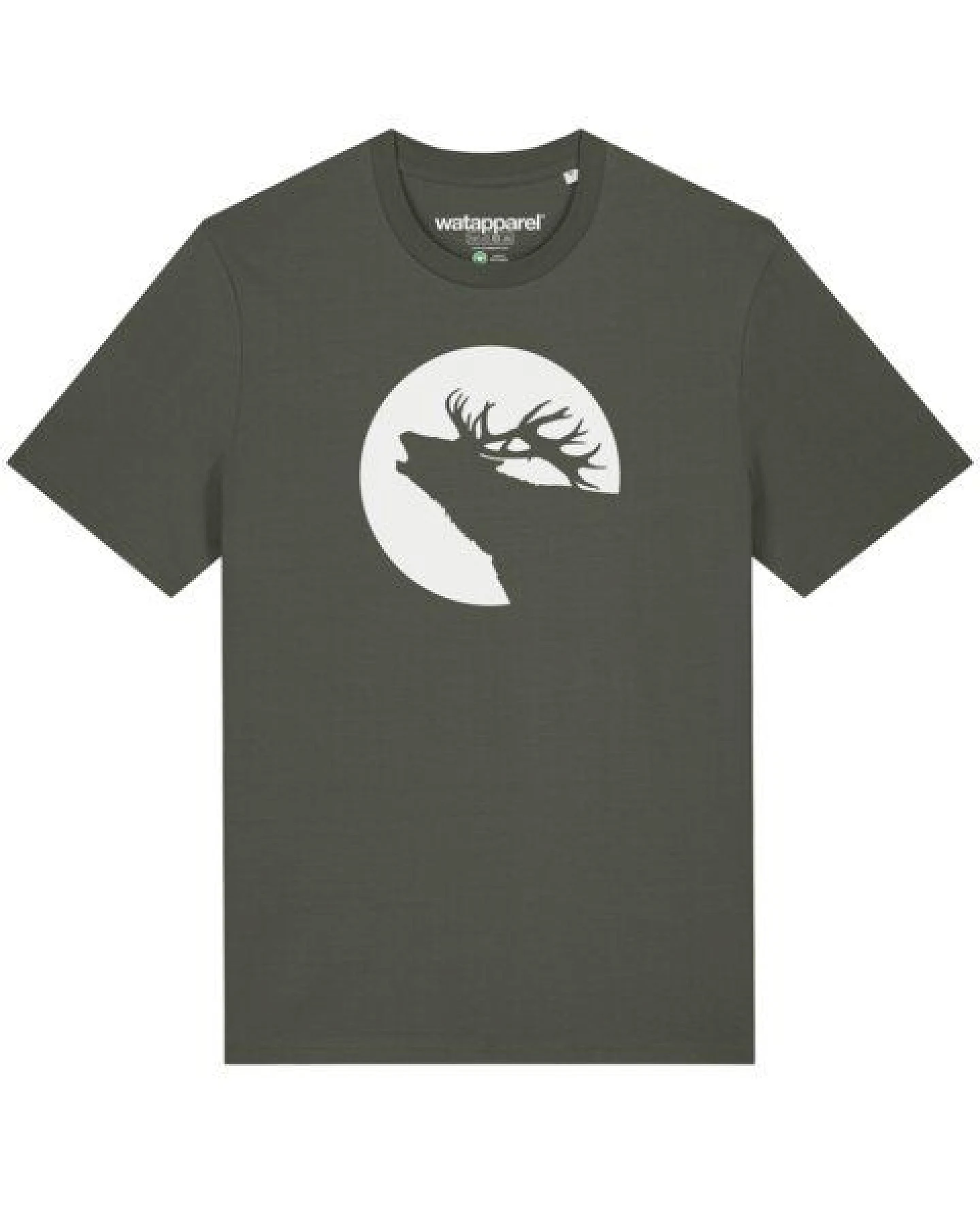 watapparel T-Shirt Röhrender Hirsch – Ansicht 2