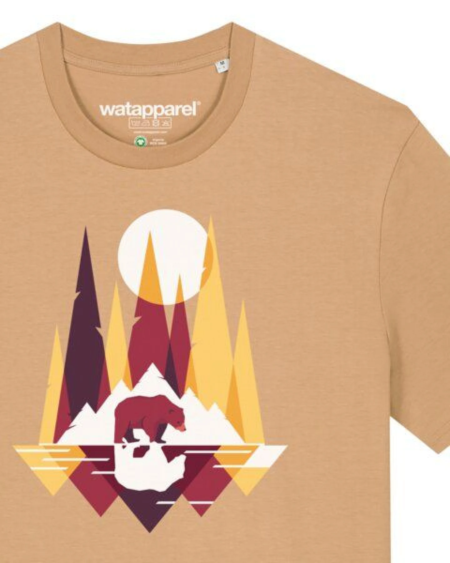 watapparel T-Shirt Unisex Von Bären und Bergen – Ansicht 3