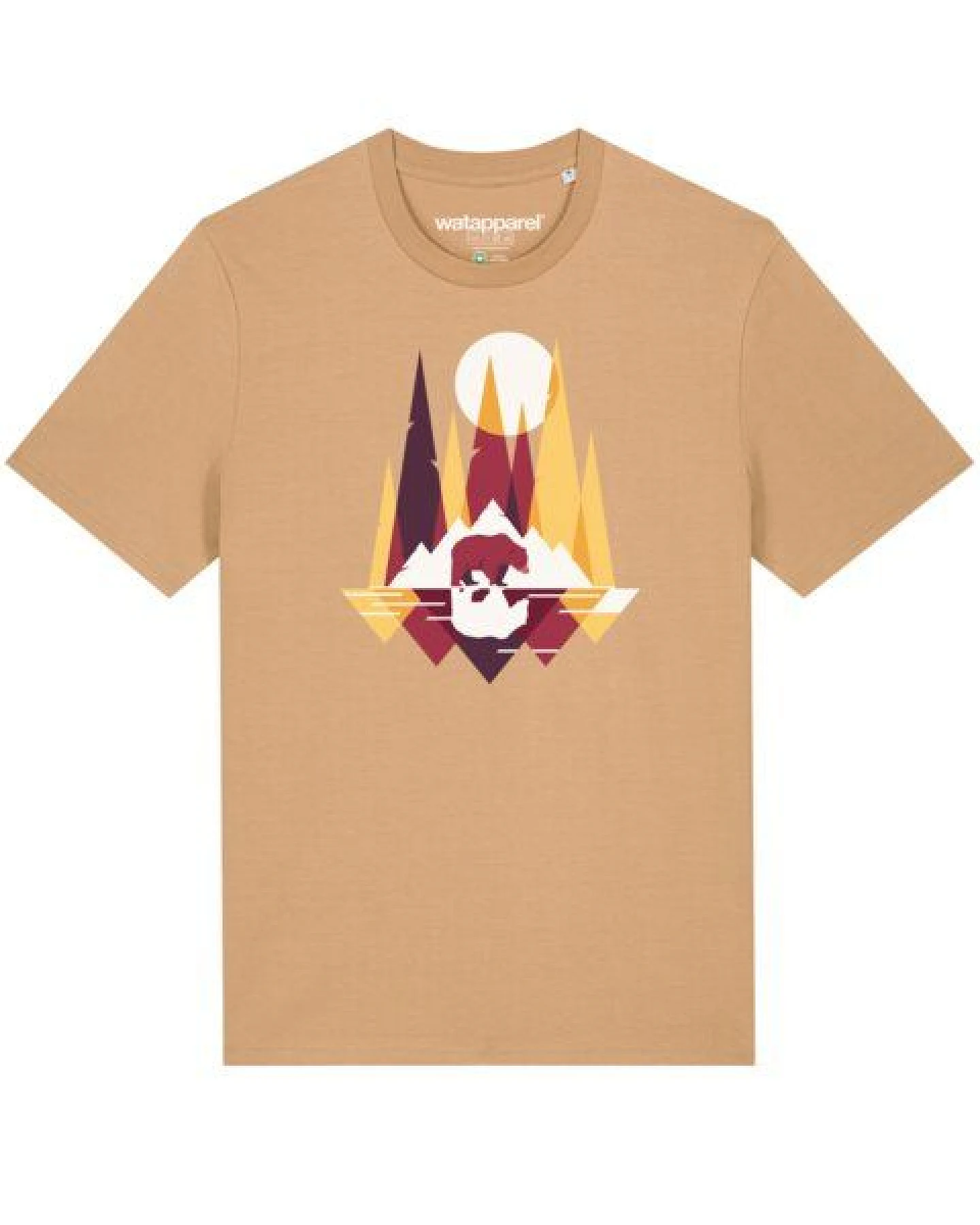 watapparel T-Shirt Unisex Von Bären und Bergen – Ansicht 2