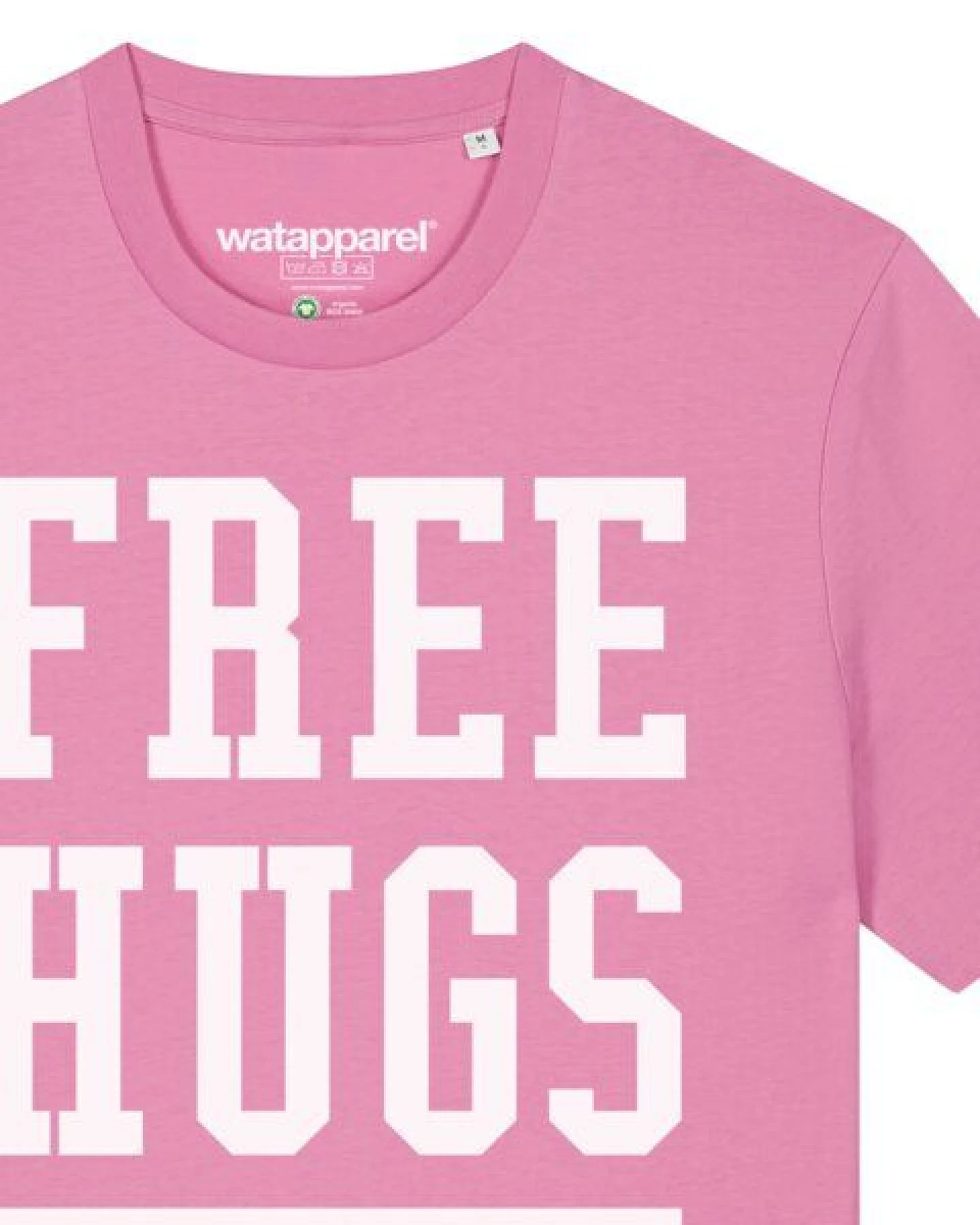 watapparel T-Shirt Unisex Free hugs to save the world – Ansicht 3