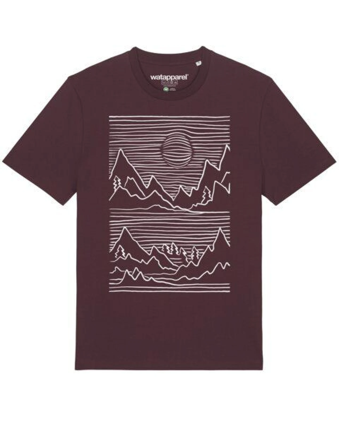 watapparel T-Shirt Unisex Mountains – Ansicht 2