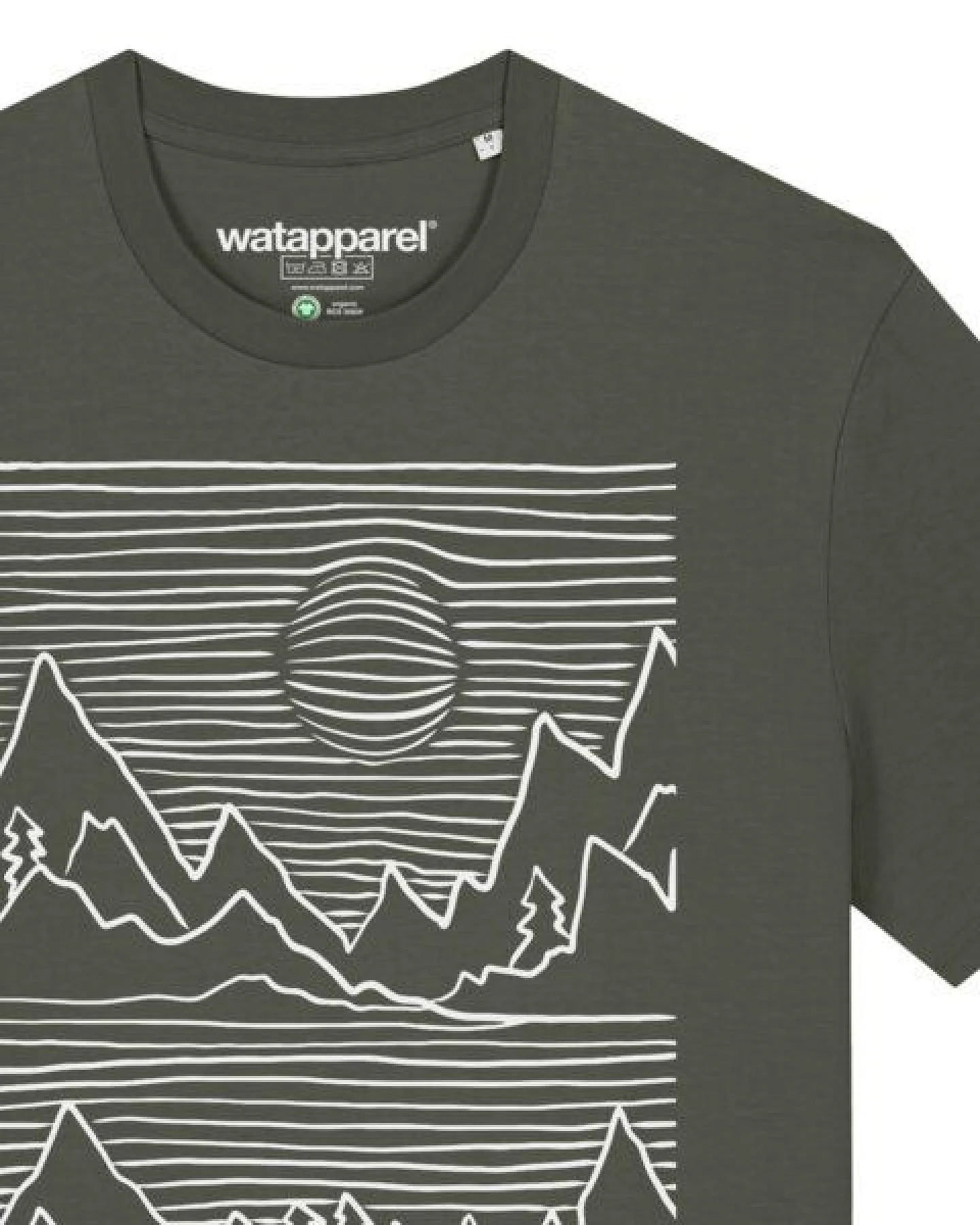 watapparel T-Shirt Unisex Mountains – Ansicht 3