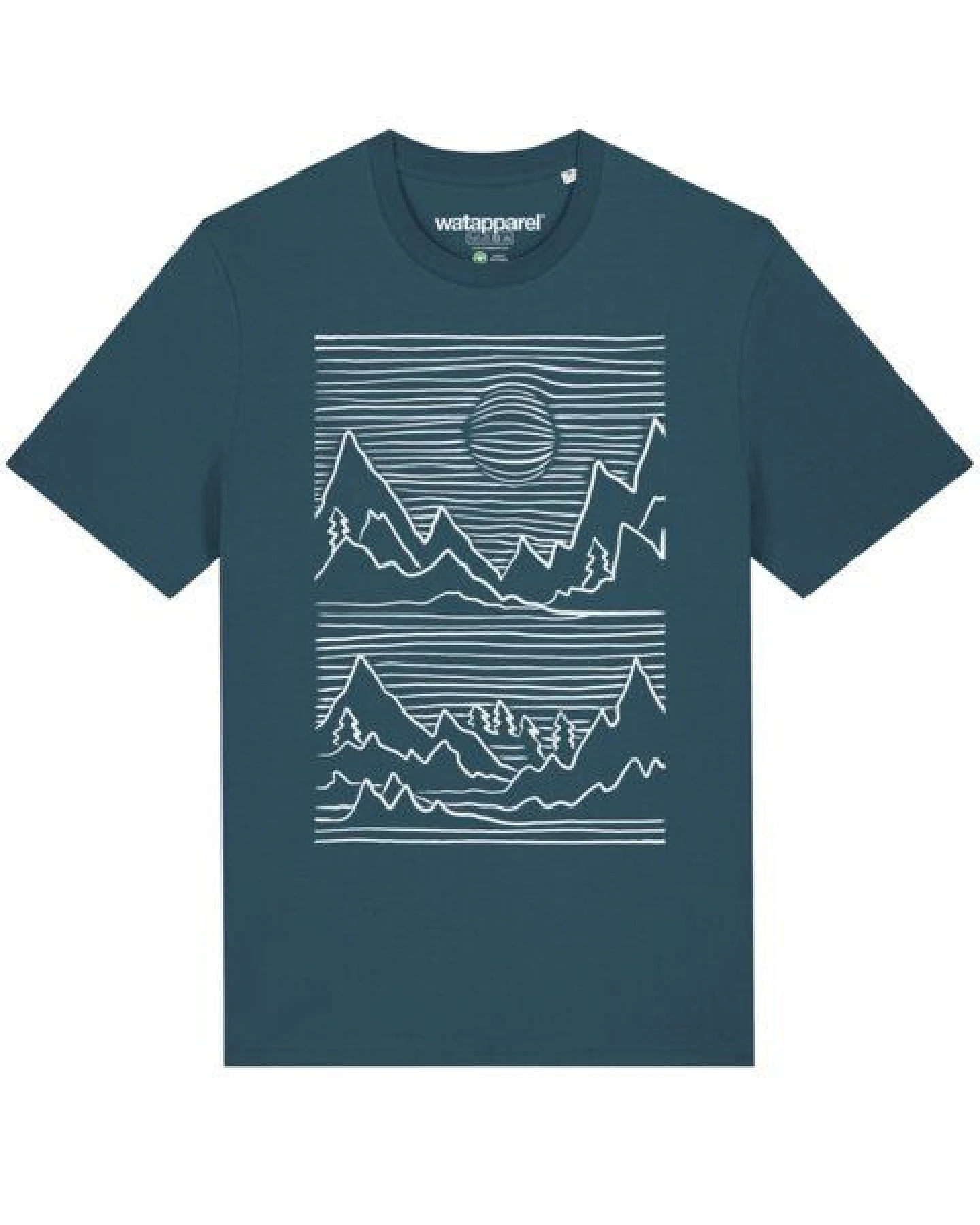 watapparel T-Shirt Unisex Mountains – Ansicht 2