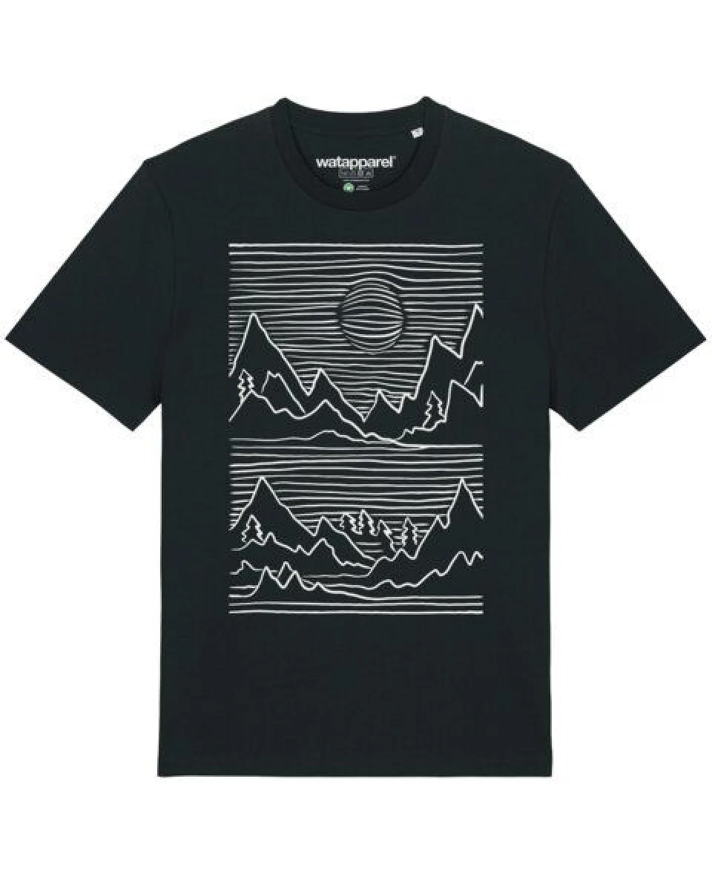 watapparel T-Shirt Unisex Mountains – Ansicht 2