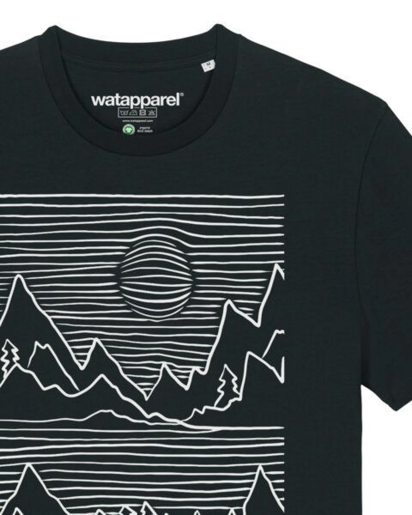 watapparel T-Shirt Unisex Mountains – Ansicht 3