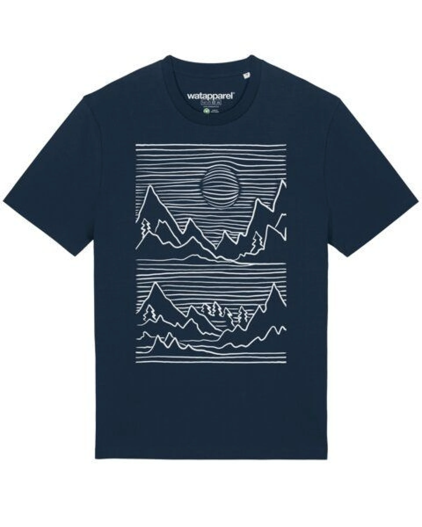 watapparel T-Shirt Unisex Mountains – Ansicht 2