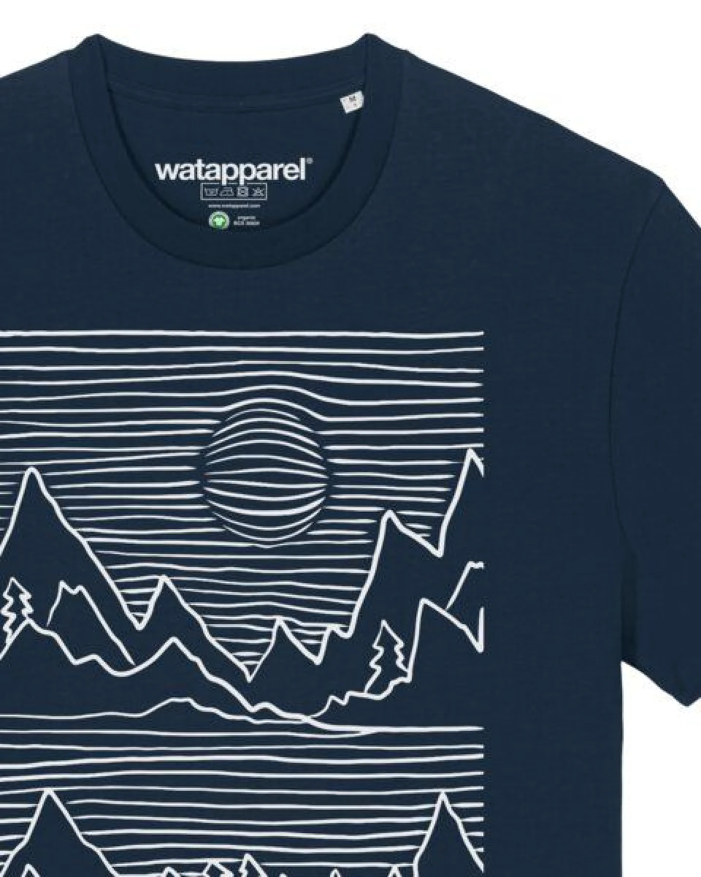 watapparel T-Shirt Unisex Mountains – Ansicht 3