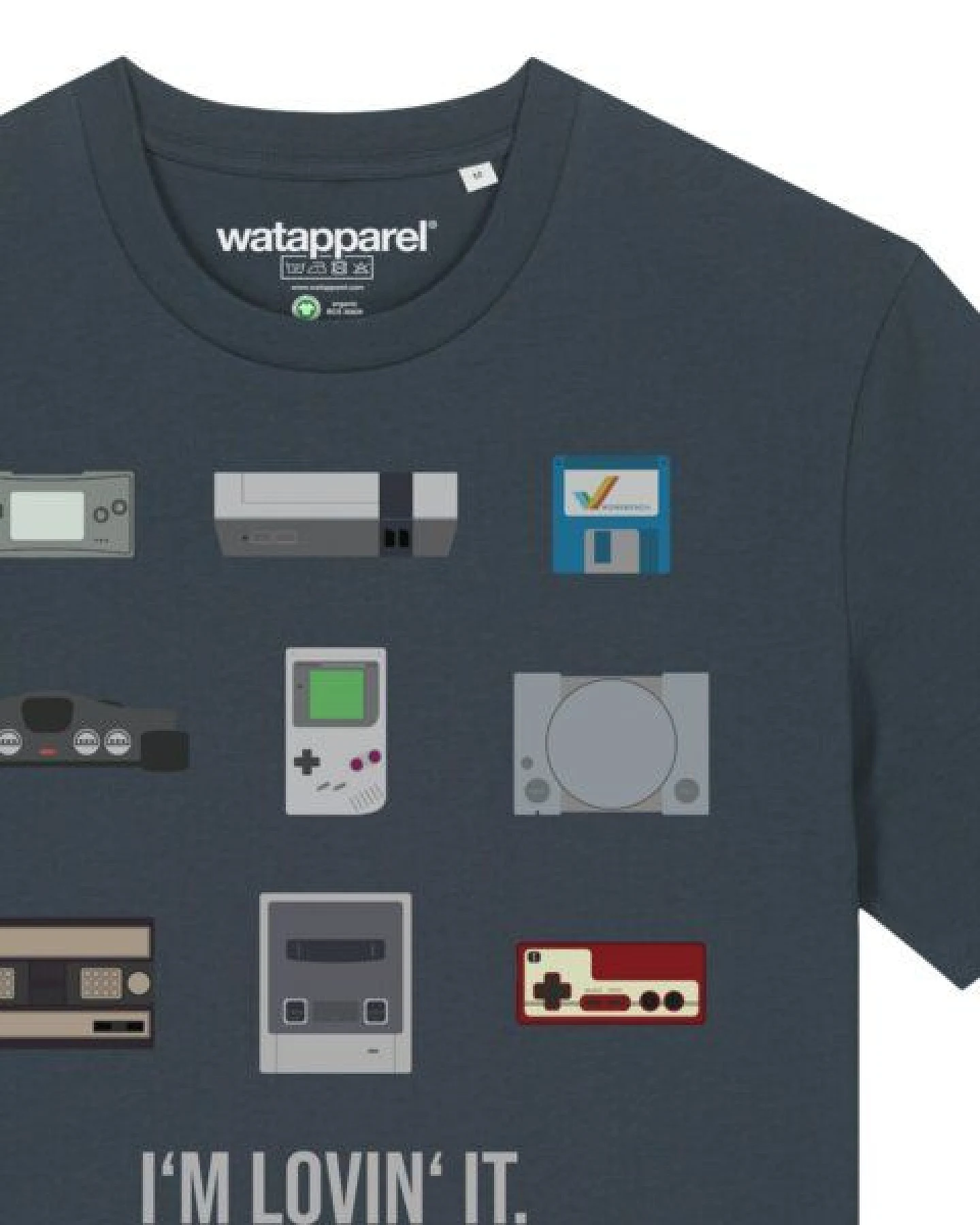 watapparel T-Shirt Unisex Videogames – Ansicht 3