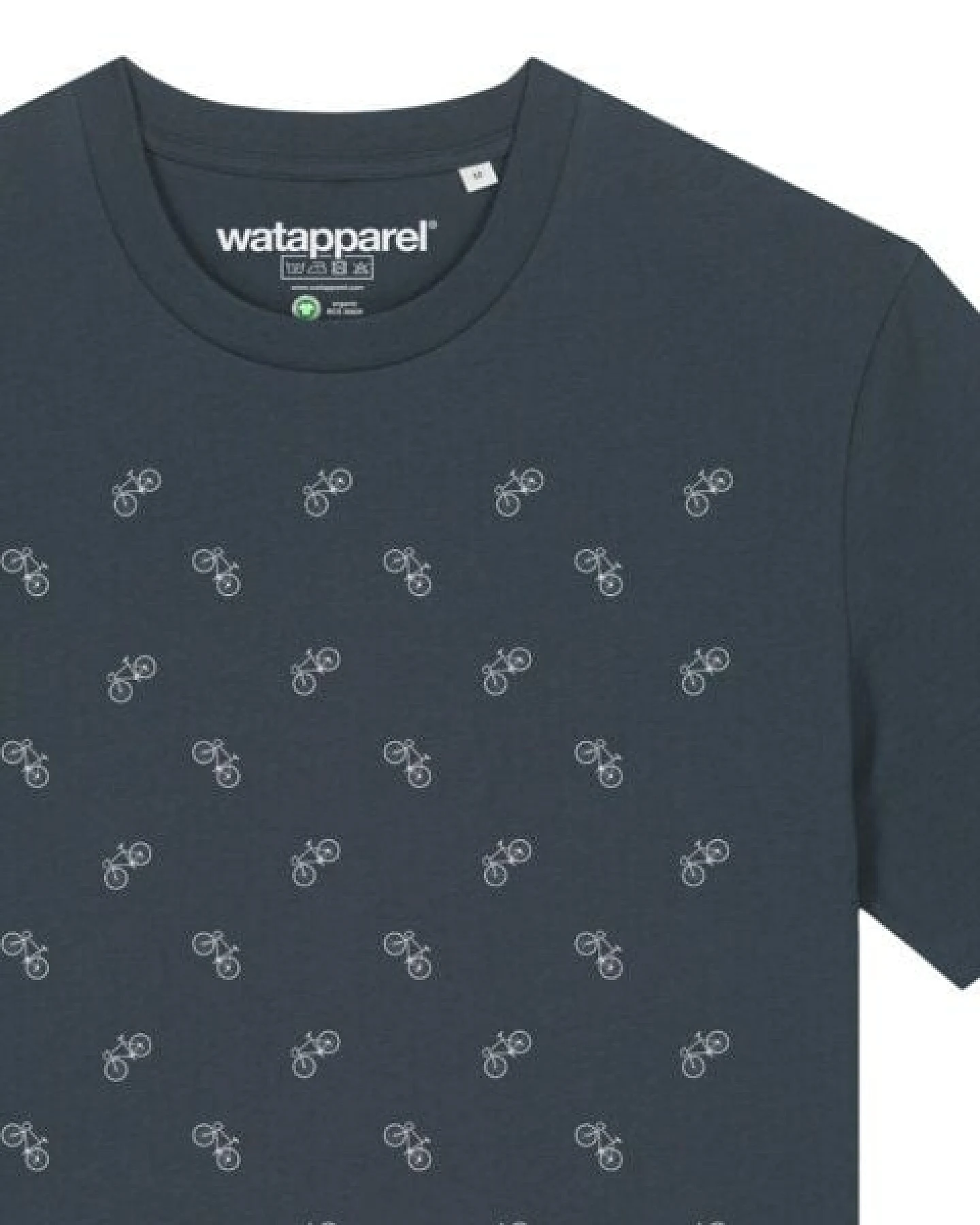 watapparel T-Shirt Unisex Fahrräder – Ansicht 3