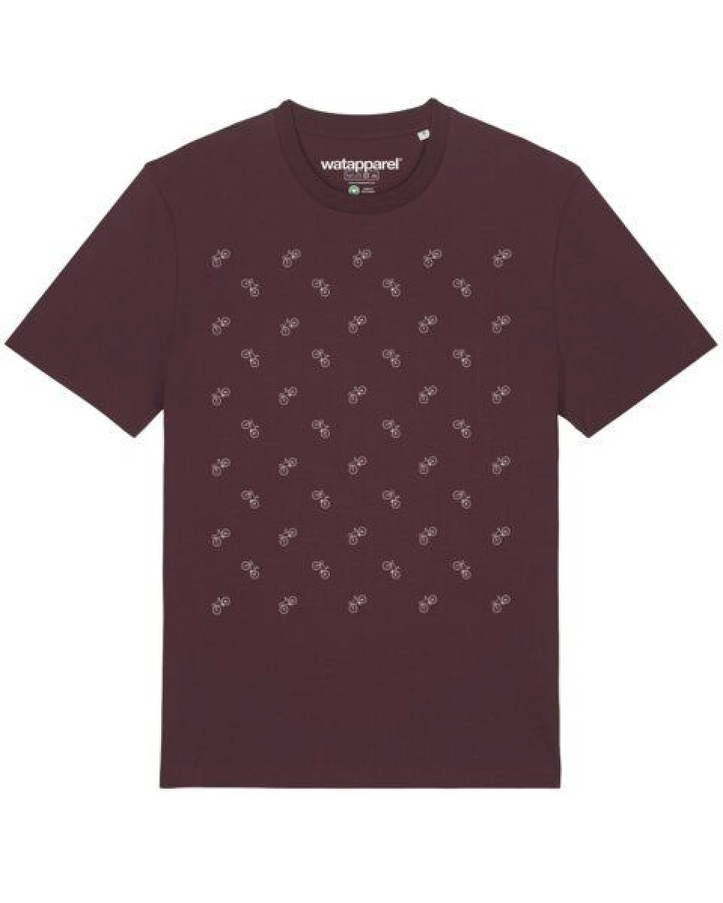 watapparel T-Shirt Unisex Fahrräder – Ansicht 2