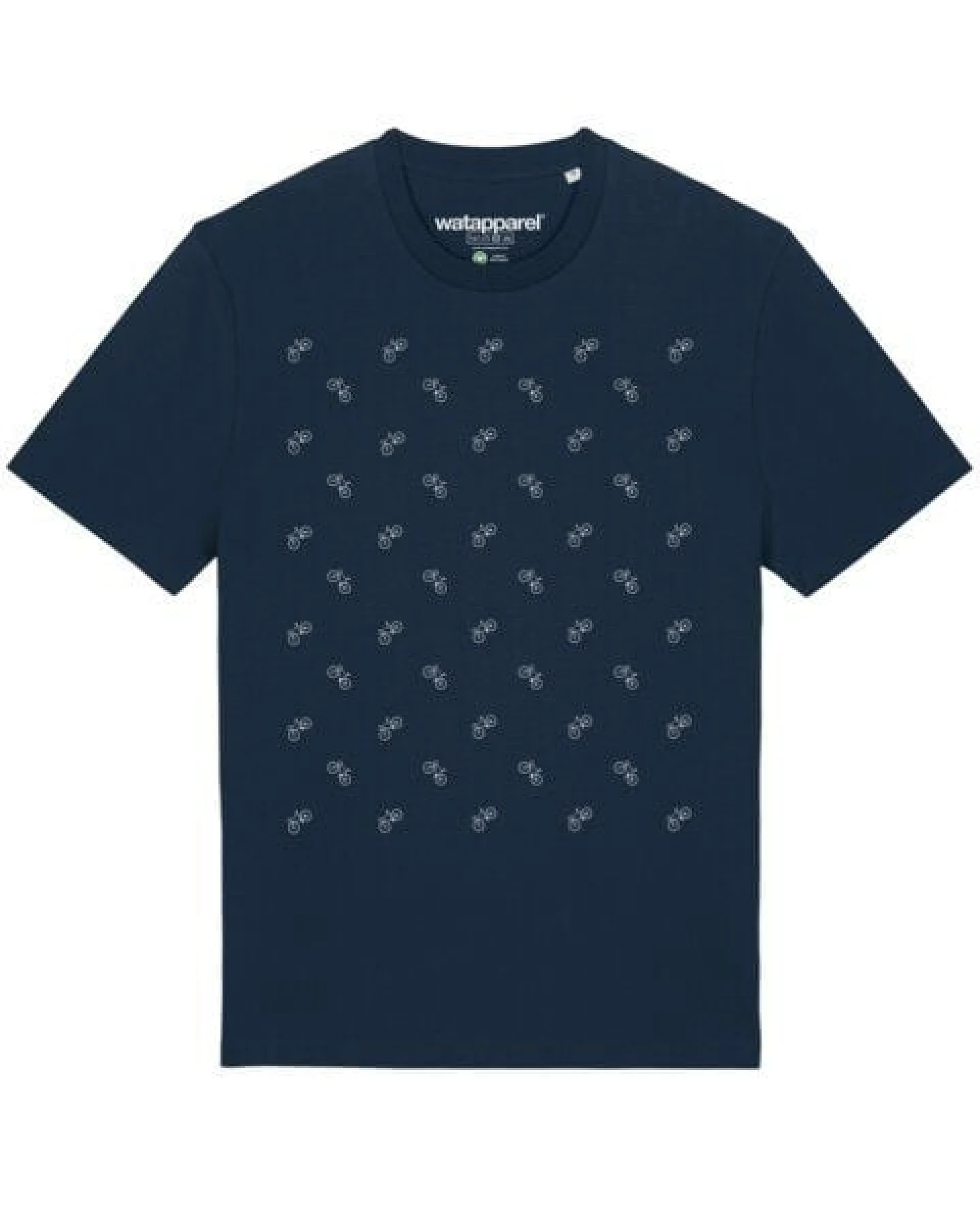 watapparel T-Shirt Unisex Fahrräder – Ansicht 2