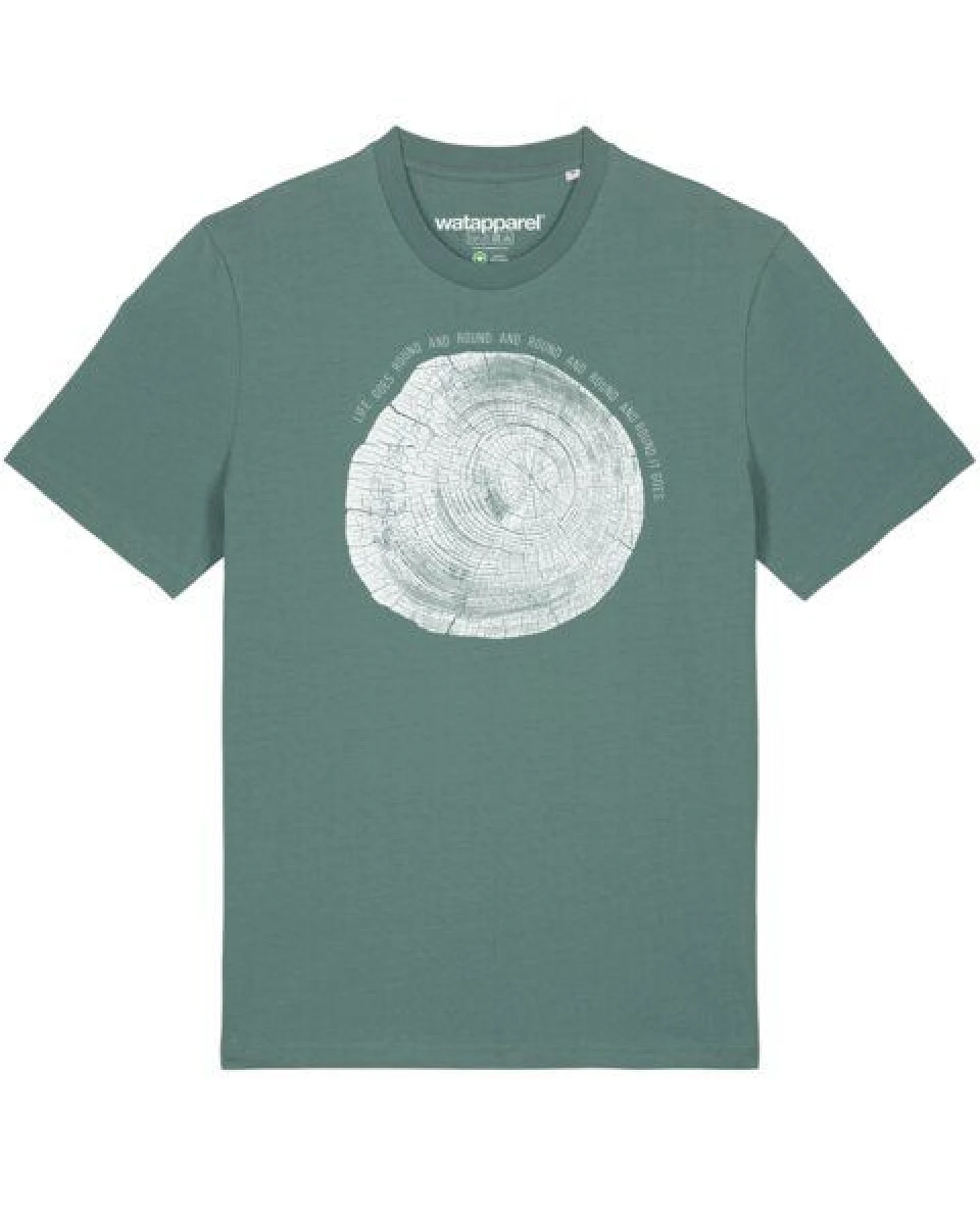 watapparel T-Shirt Unisex Baumscheibe – Ansicht 2