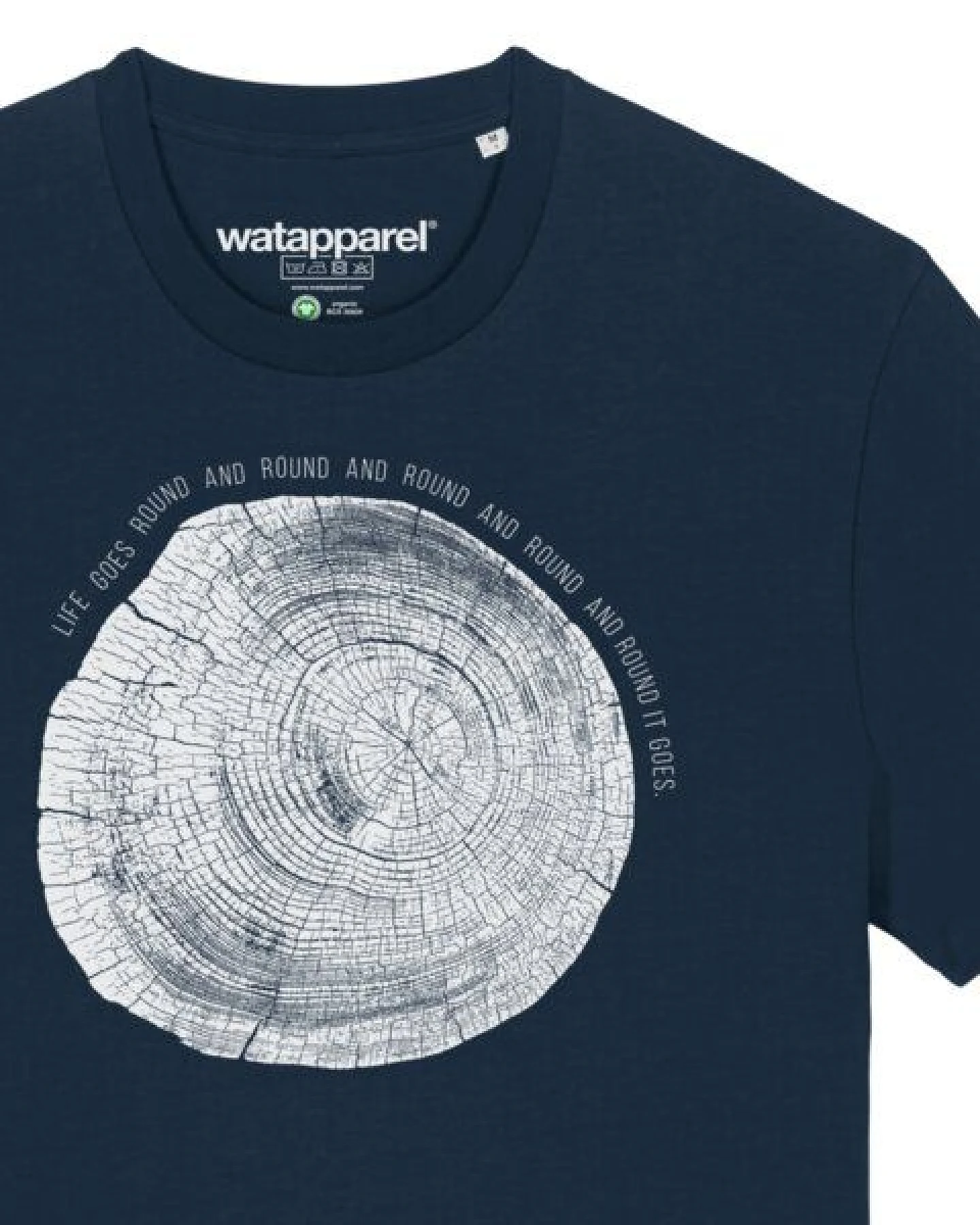 watapparel T-Shirt Unisex Baumscheibe – Ansicht 3